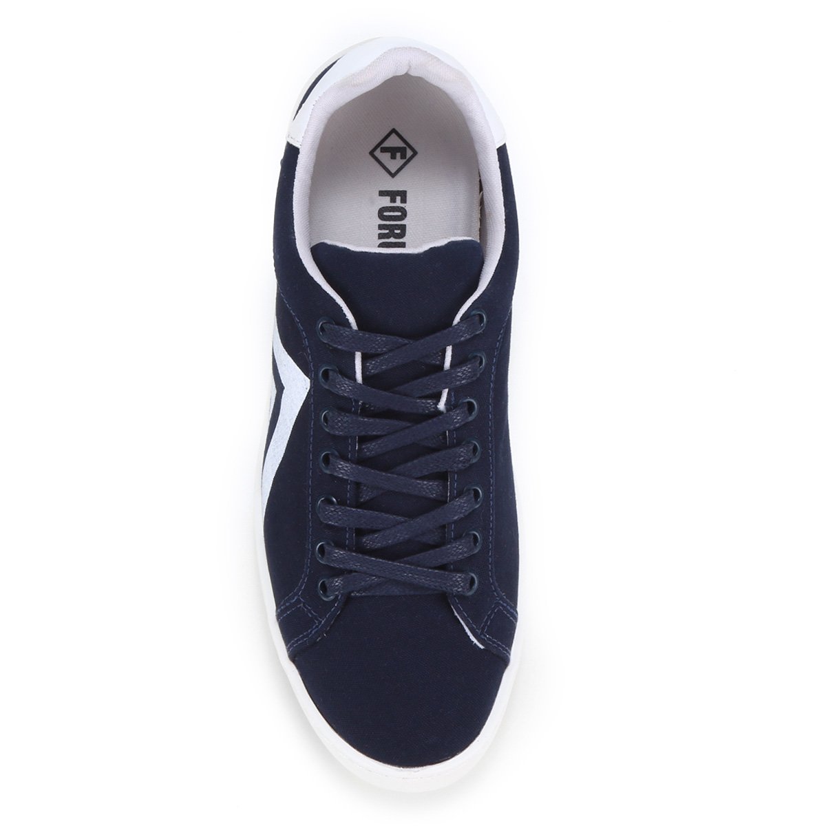 Tênis Couro Forum Estampa Lateral Masculino - Tam: 39 - 2