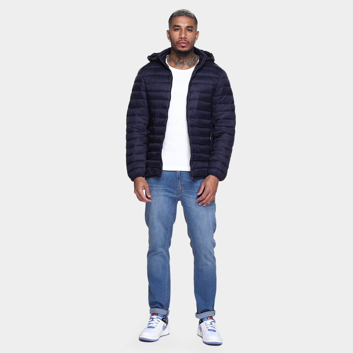 Jaqueta Com Capuz Broken Rules Nylon Masculina - Tam: P - 4