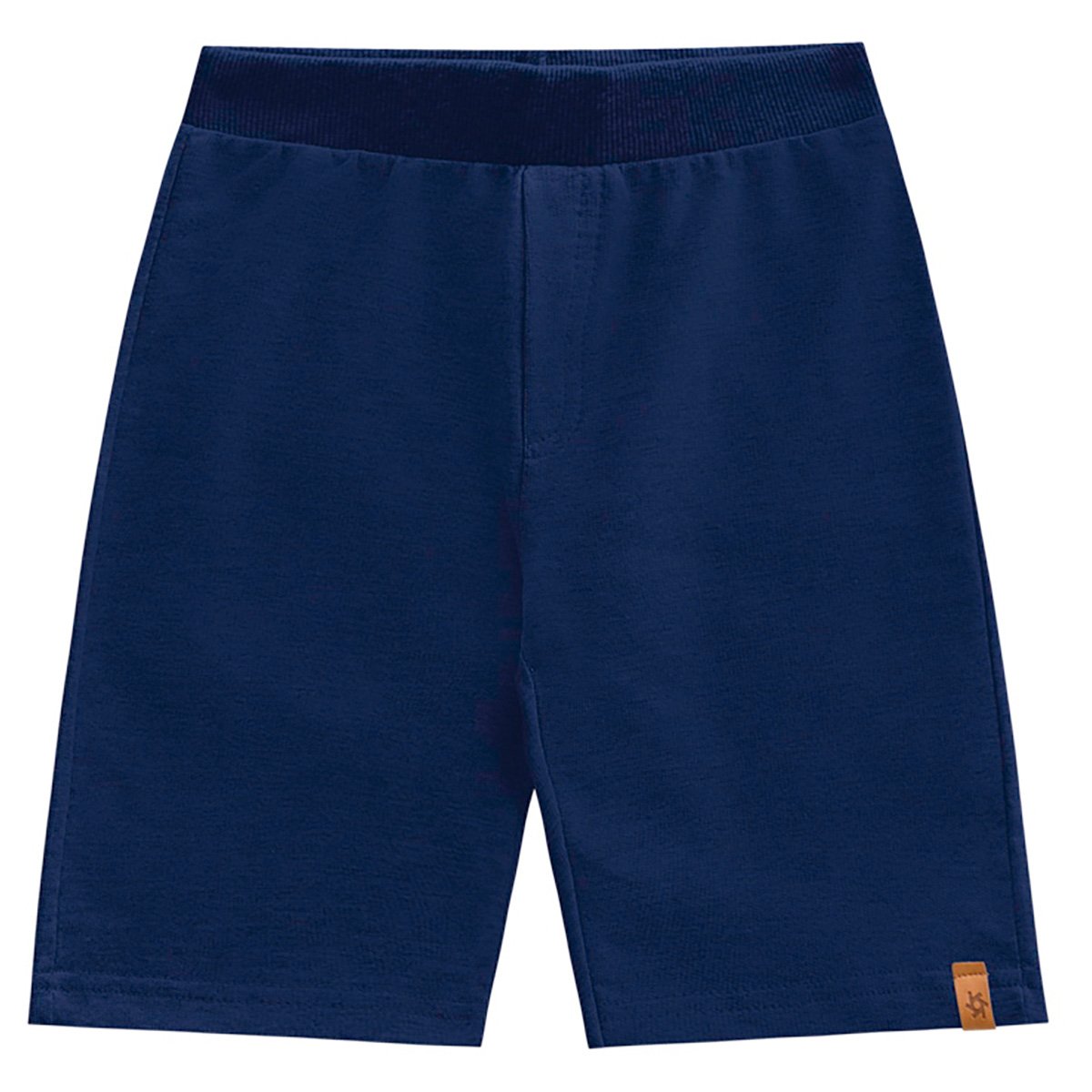 Bermuda Moletom Infantil Brandili Básica Masculina