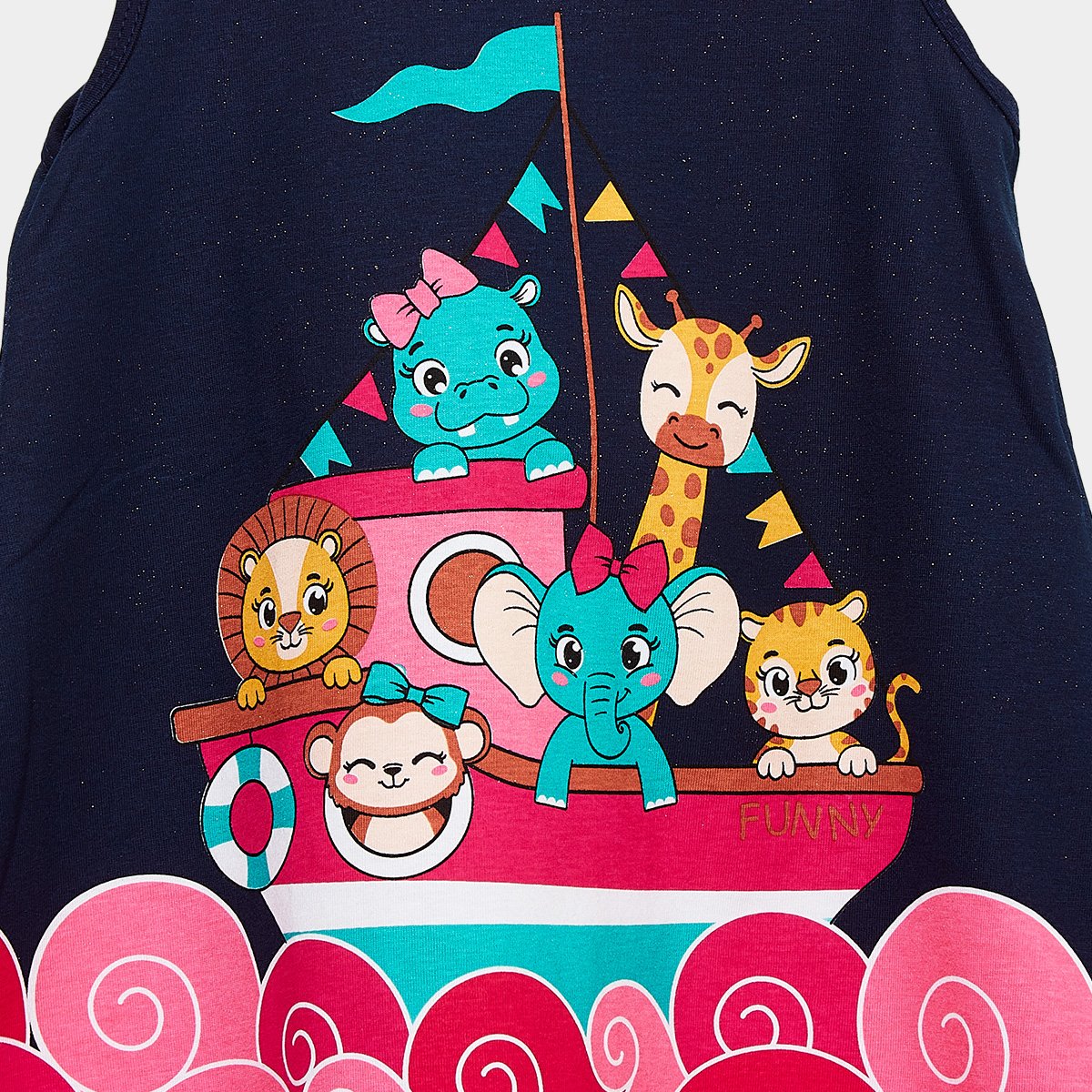Vestido Infantil Kyly Bichinhos Menina - Tam: 3A - 2
