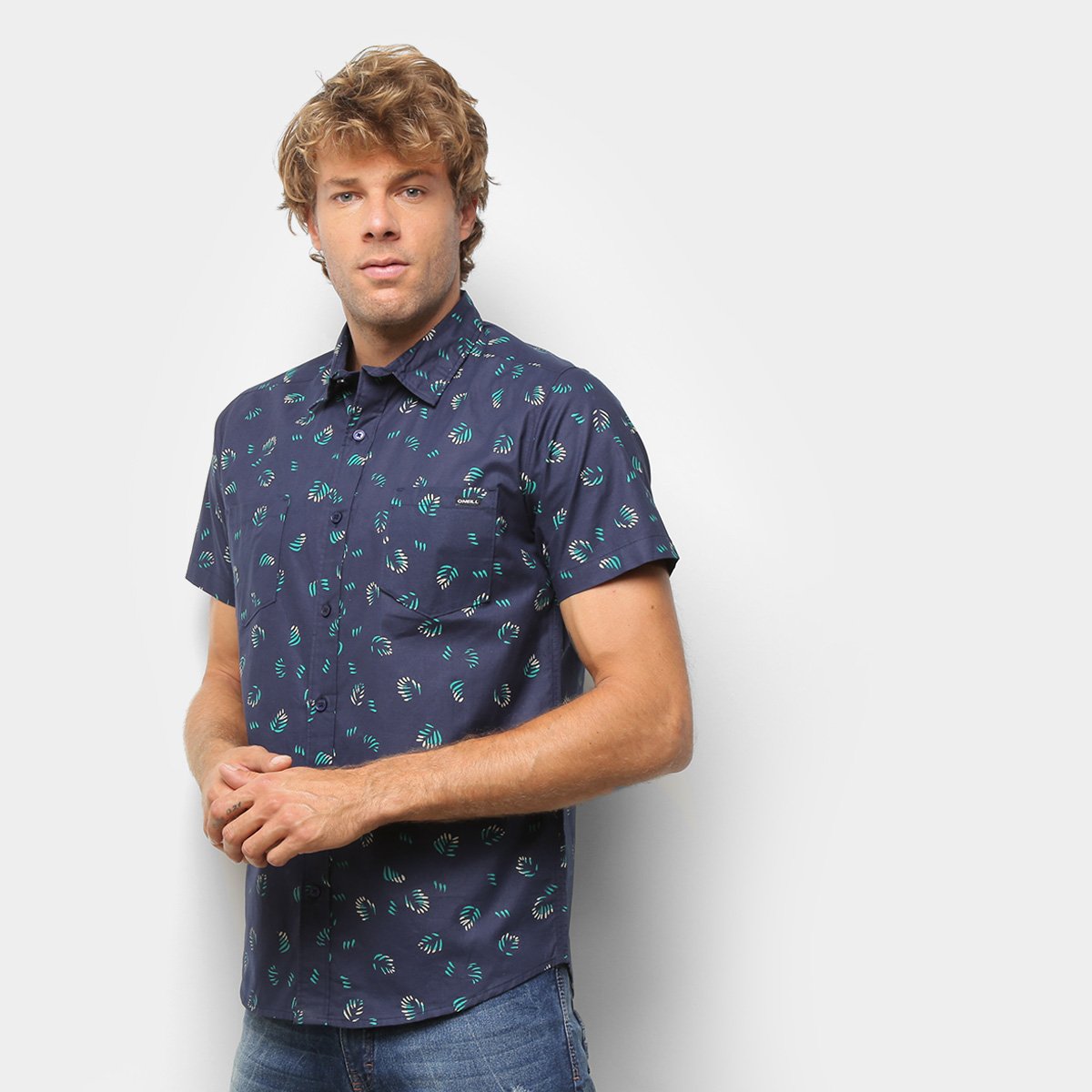 Camisa O'Neill Folhagens Masculina