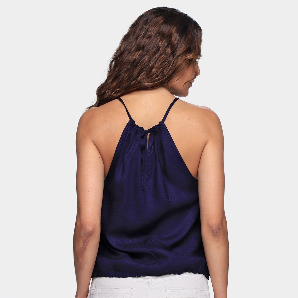 Blusa Mercatto Viscose Lisa Feminina - Tam: P - 1
