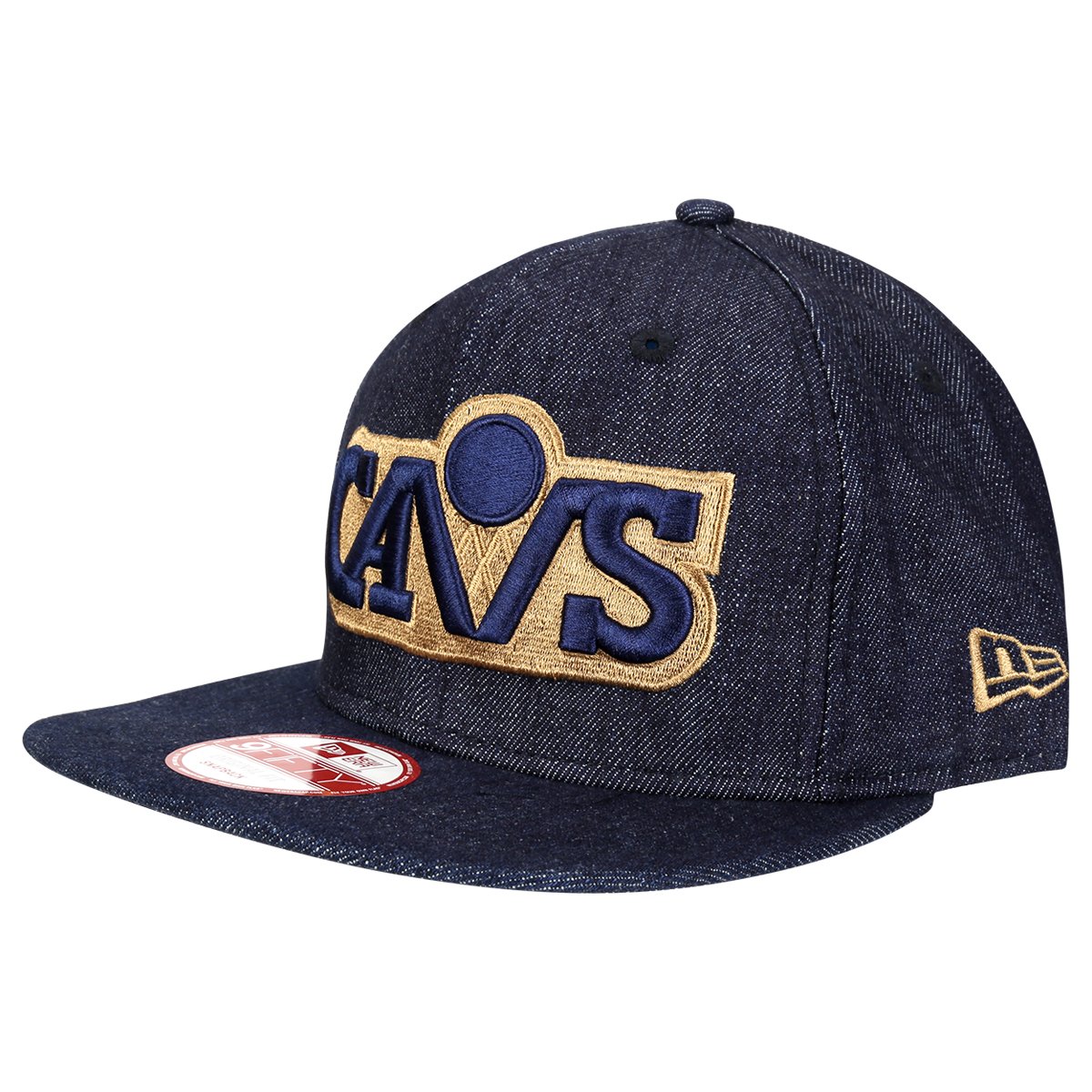 Boné New Era 950 Of Sn NBA Denim Wheat Cleveland Cavaliers