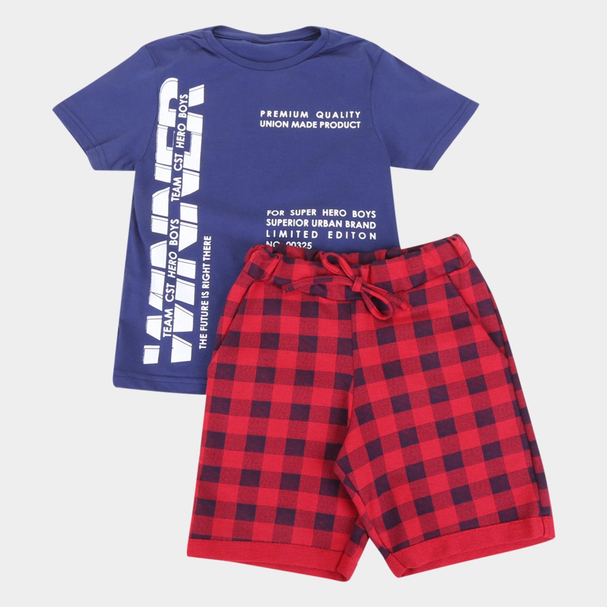 Conjunto Infantil Costão Estampado Full Print Masculino