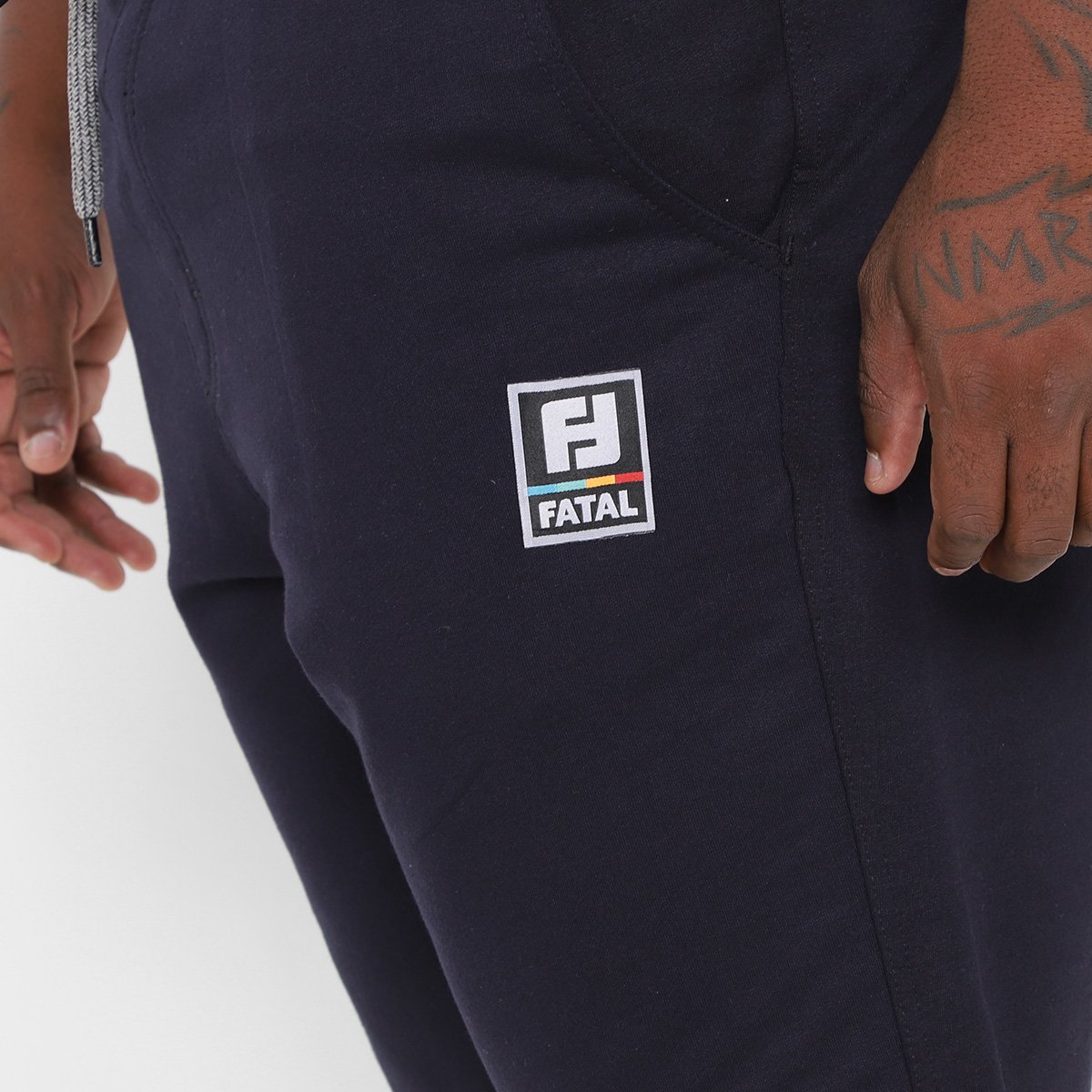 Bermuda Moletom Fatal Plus Size Masculina - Tam: XP - 2