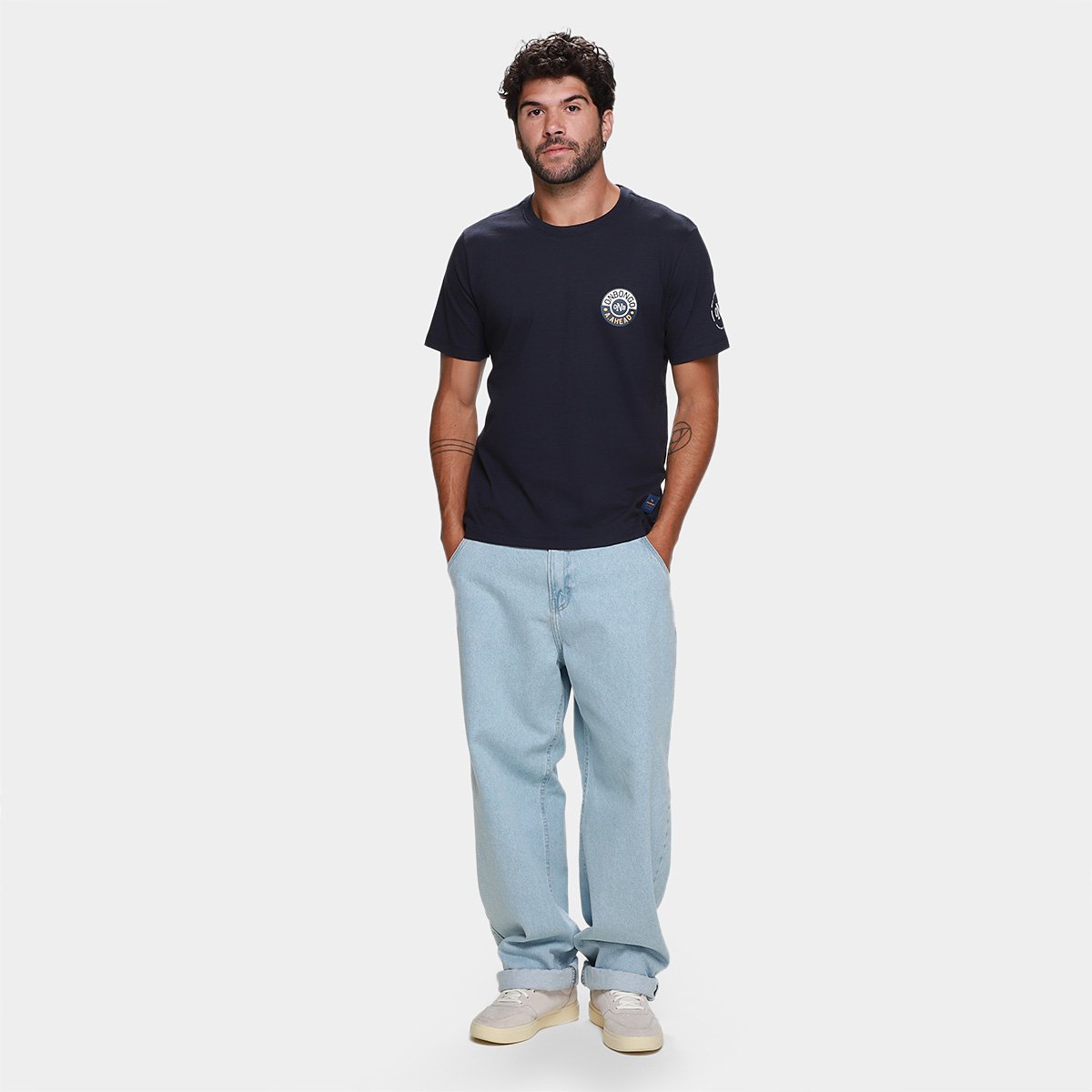 Camiseta Onbongo Casual Masculina - Tam: P - 4