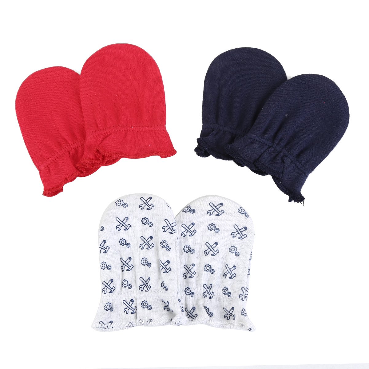 Kit Luva Infantil Pimpolho - 3 Peças