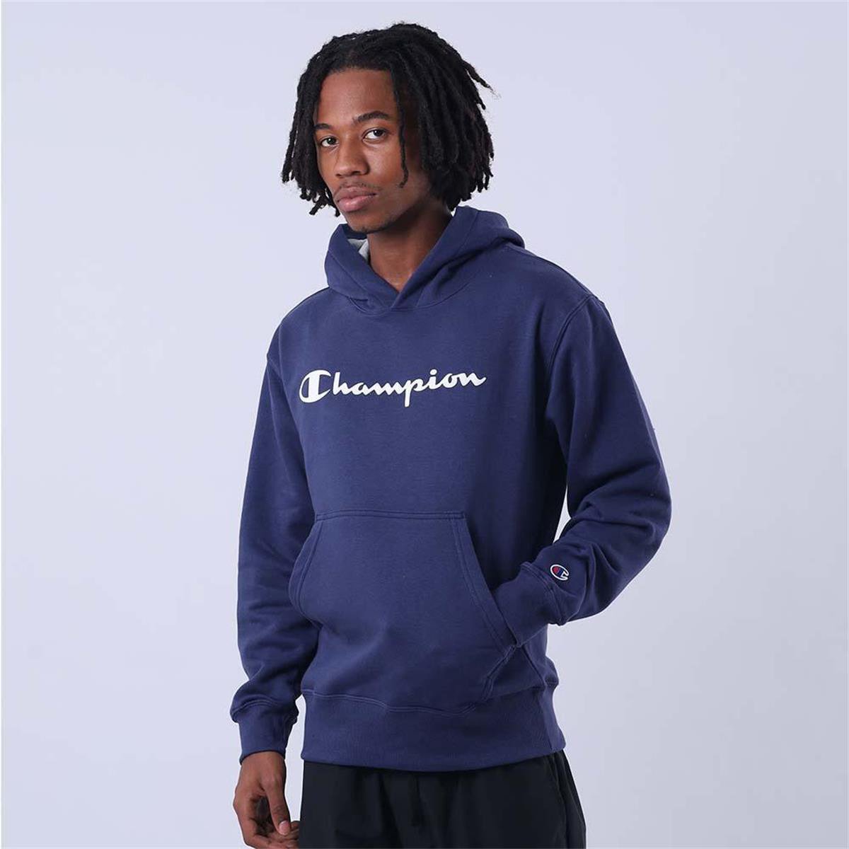 Moletom Champion Script Capuz Masculino - Tam: P - 1
