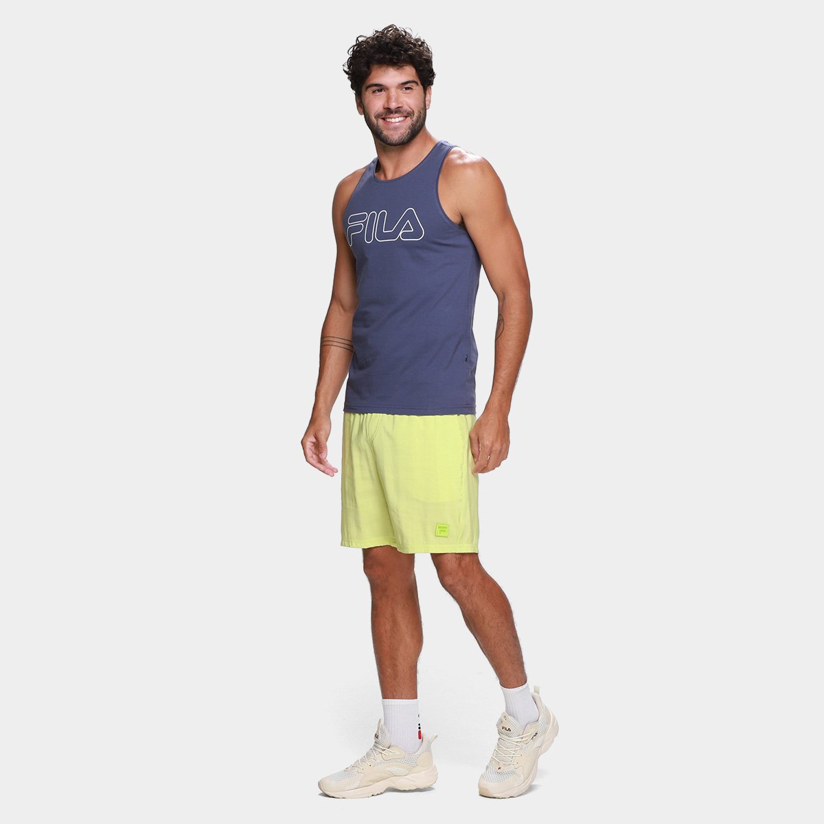 Regata Fila Letter Outline Masculino - Tam: P - 3