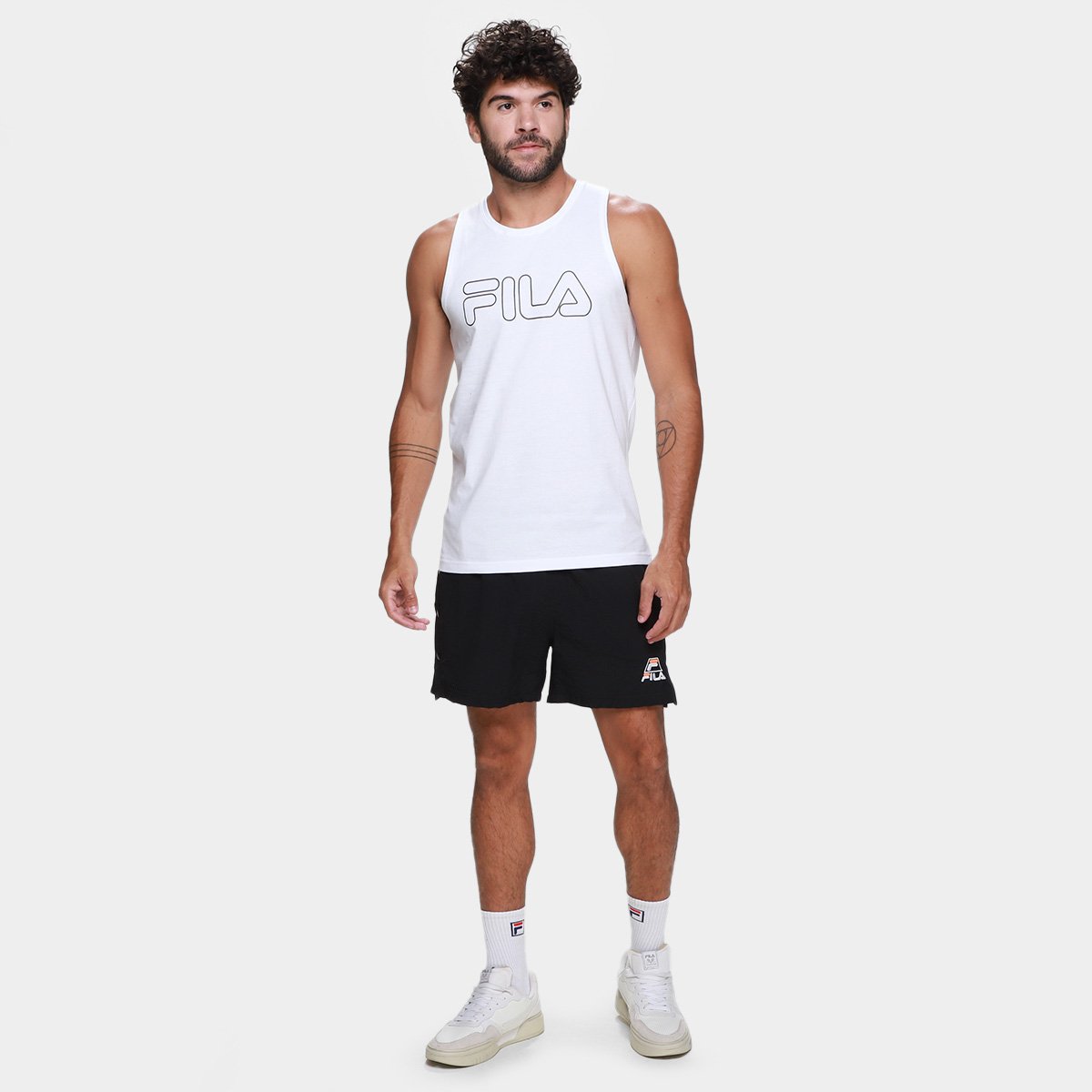 Regata Fila Letter Outline Masculino - Tam: P - 3