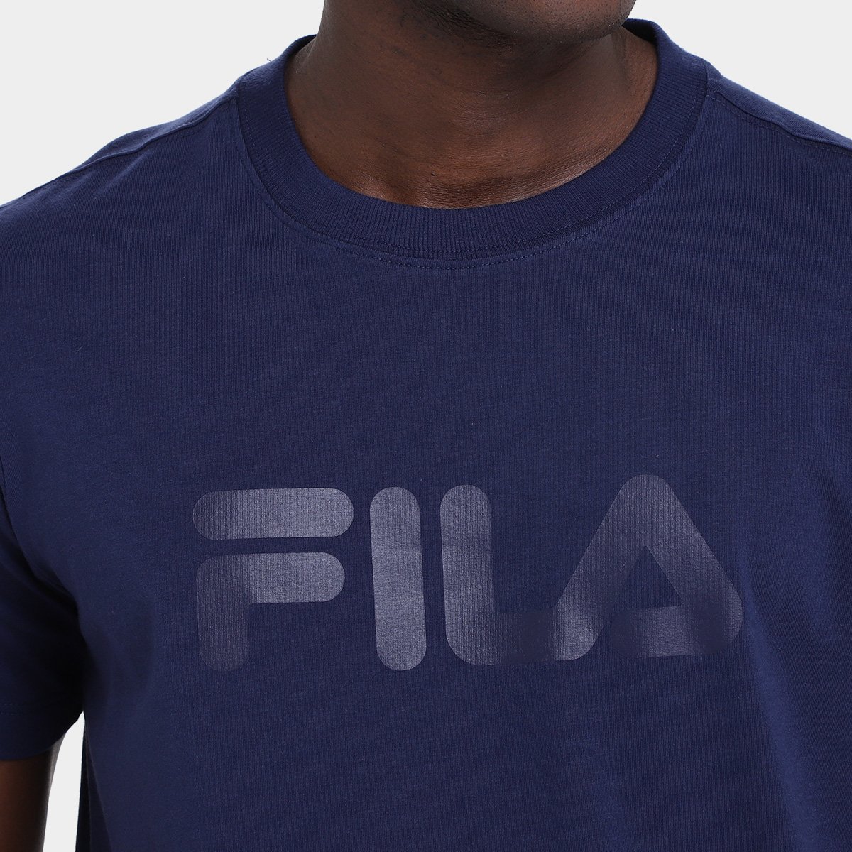 Camiseta Fila Letter Masculina - Tam: P - 2
