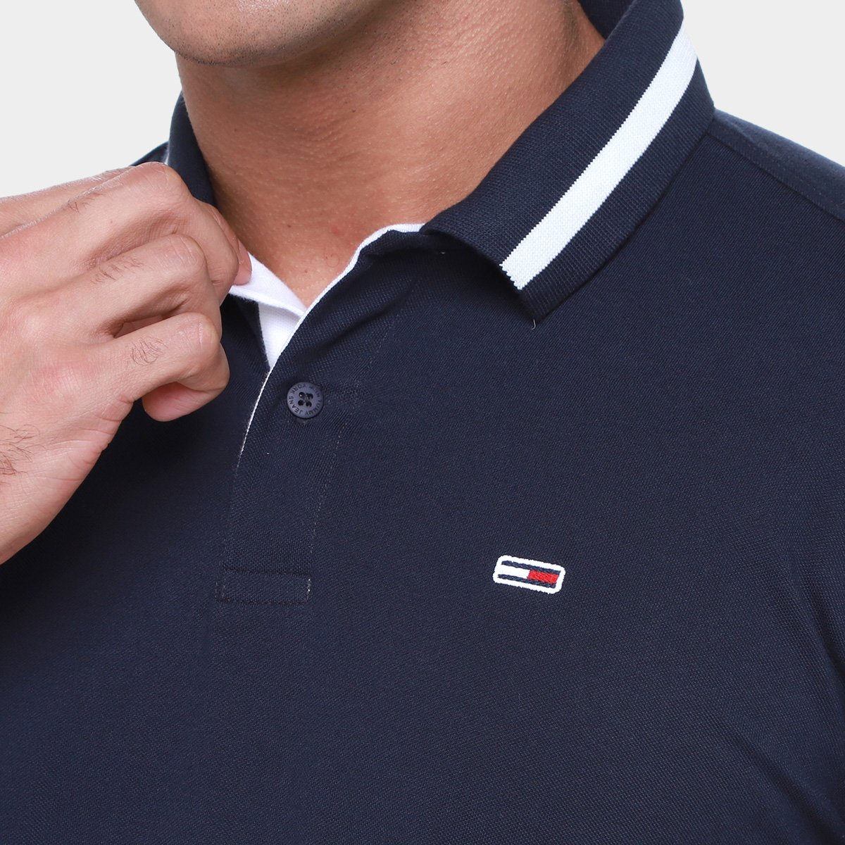 Camisa Polo Tommy Jeans Masculina - Tam: GG - 2