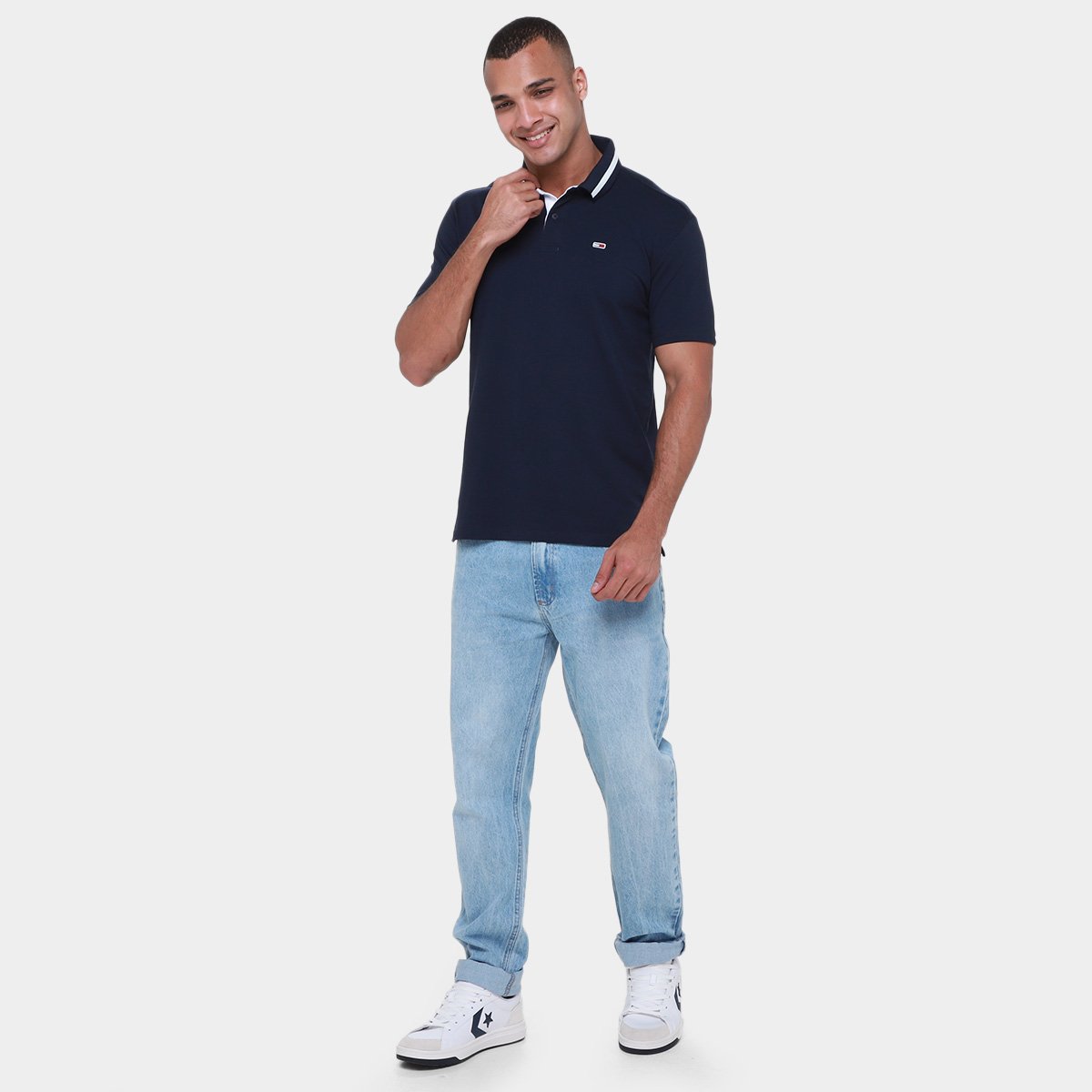 Camisa Polo Tommy Jeans Masculina - Tam: GG - 3
