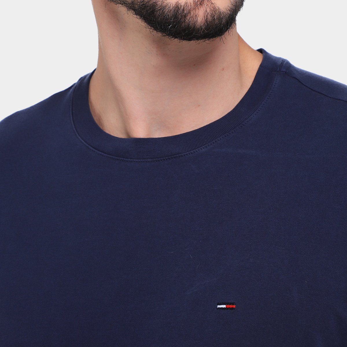 Camiseta Tommy Jeans Básica Masculina - Tam: P - 2
