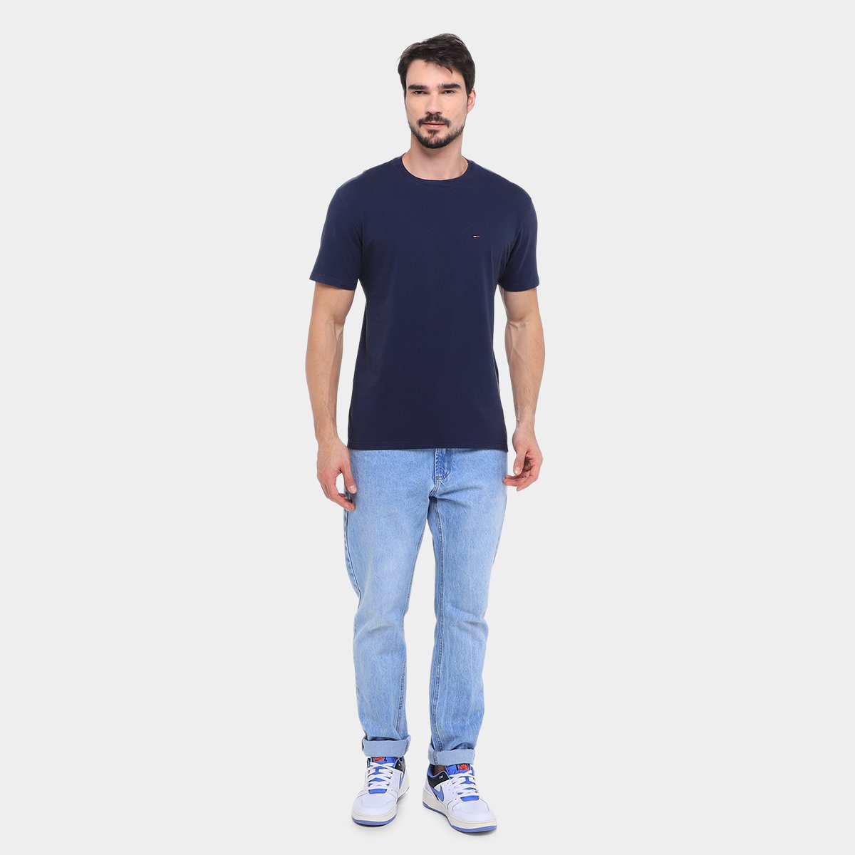 Camiseta Tommy Jeans Básica Masculina - Tam: P - 3