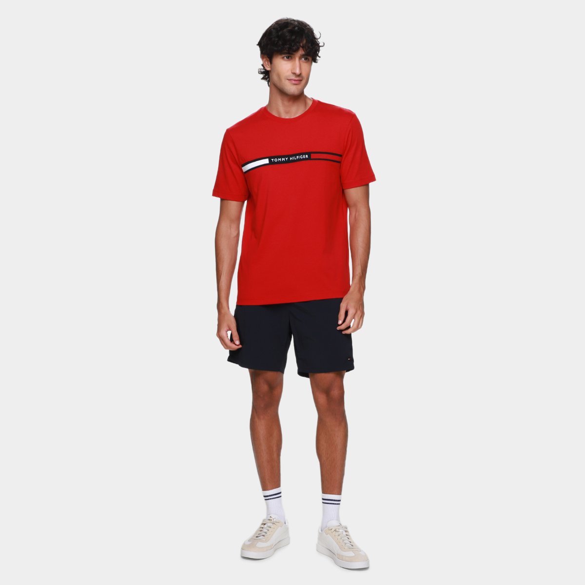 Bermuda Tommy Hilfiger Casual Masculina - Tam: GG - 5