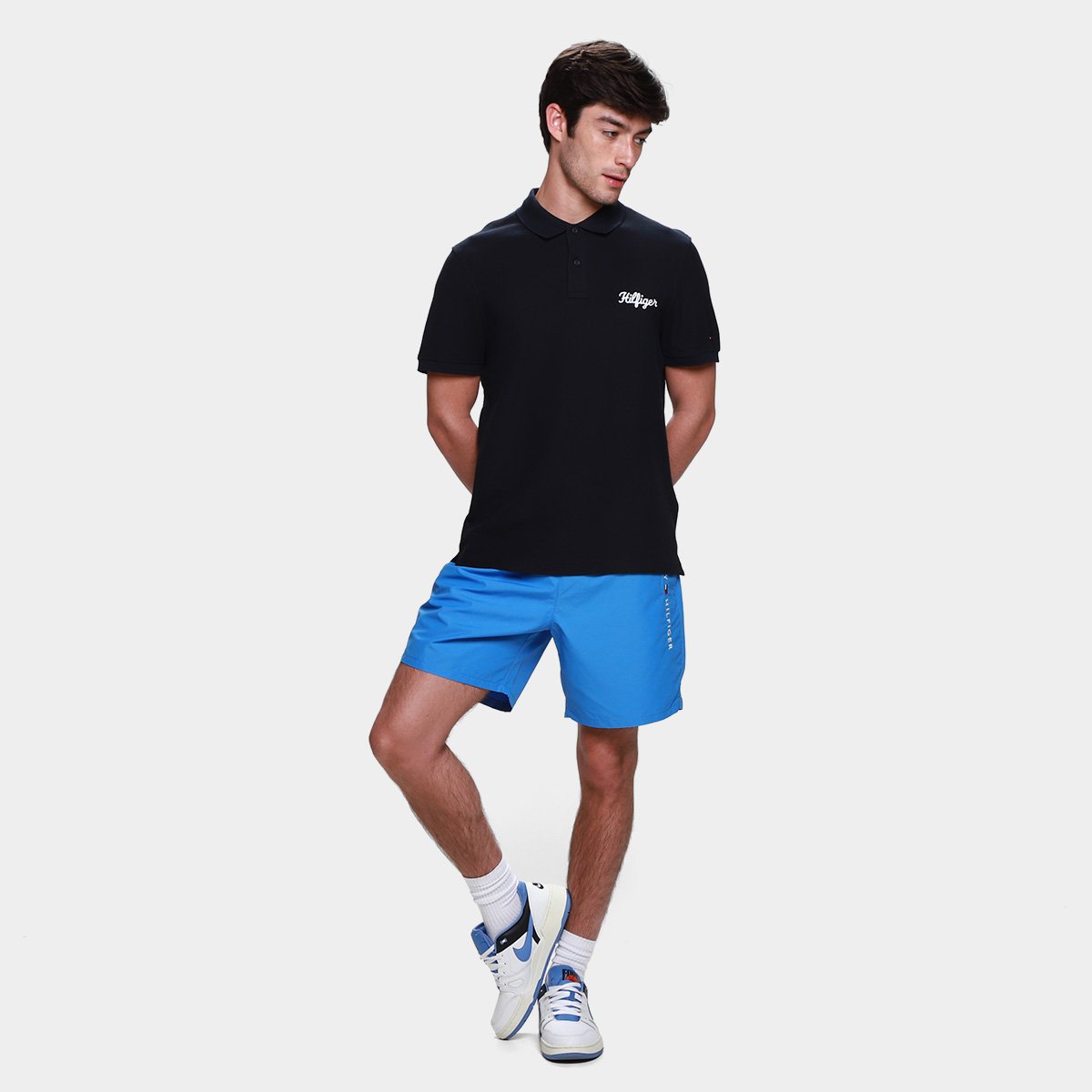Camisa Polo Tommy Hilfiger Graphic Masculina - Tam: P - 3