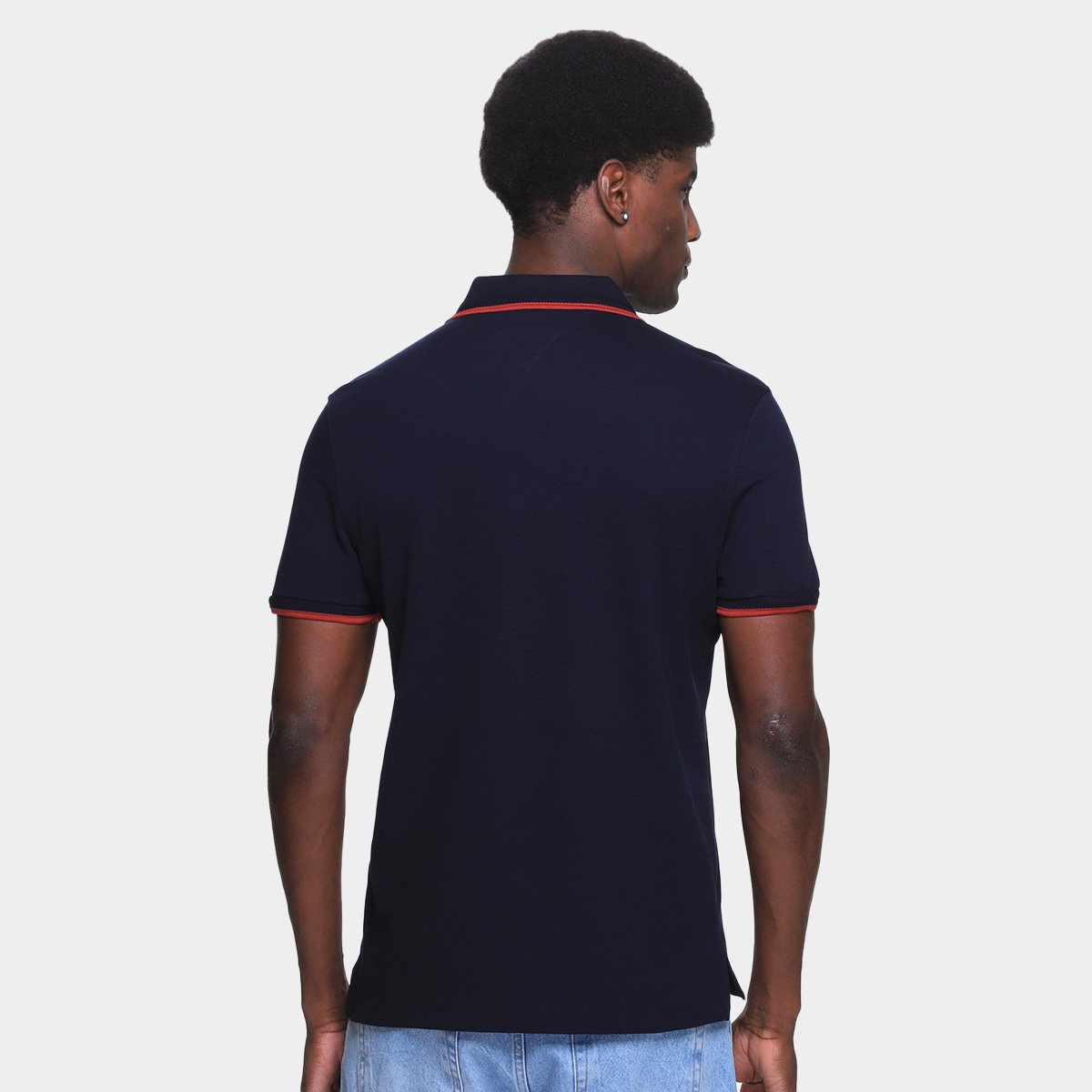 Camisa Polo Tommy Hilfiger Holiday Crest Masculina - Tam: P - 1