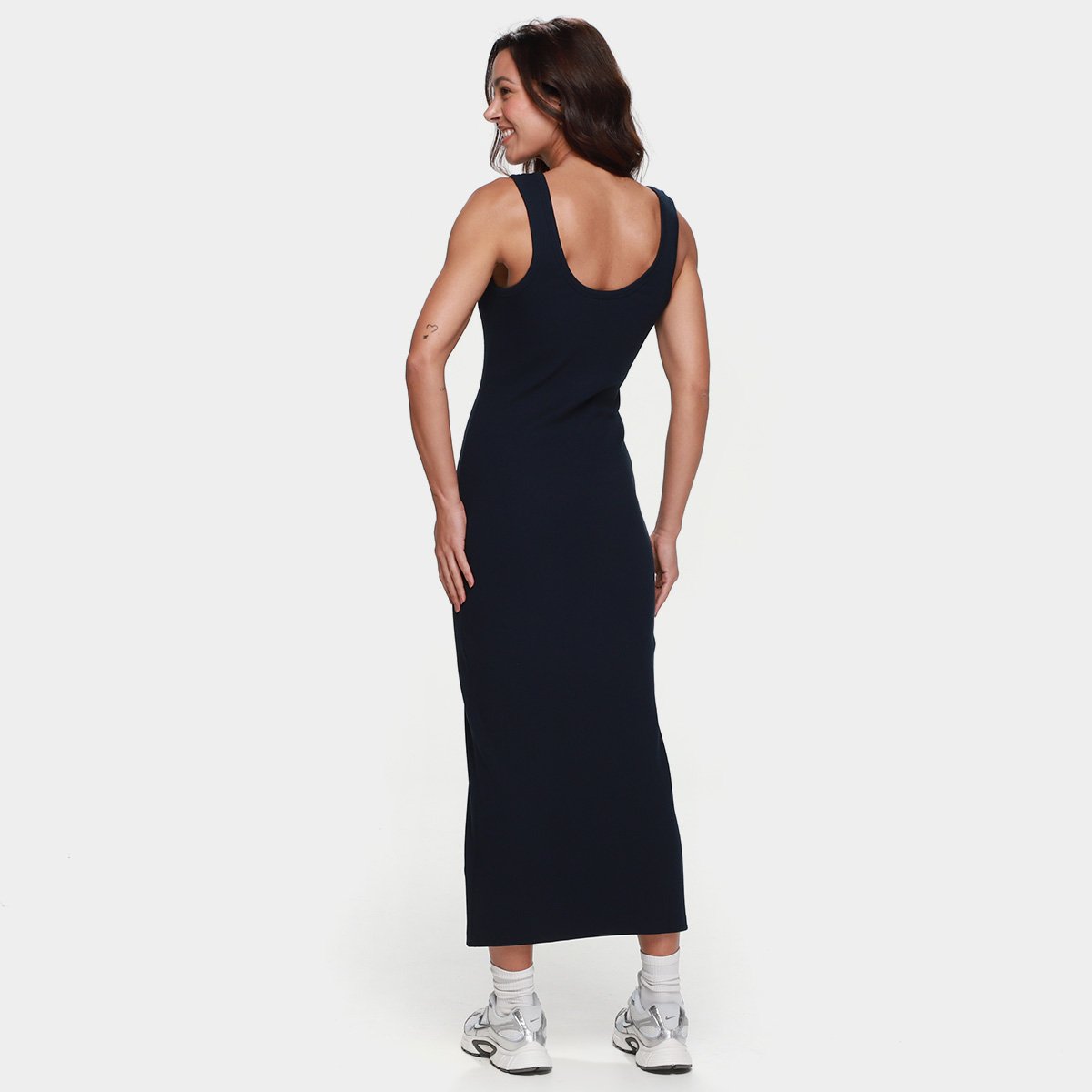 Vestido Tommy Hilfiger Roudall Rib Slim Tank - Tam: M - 1
