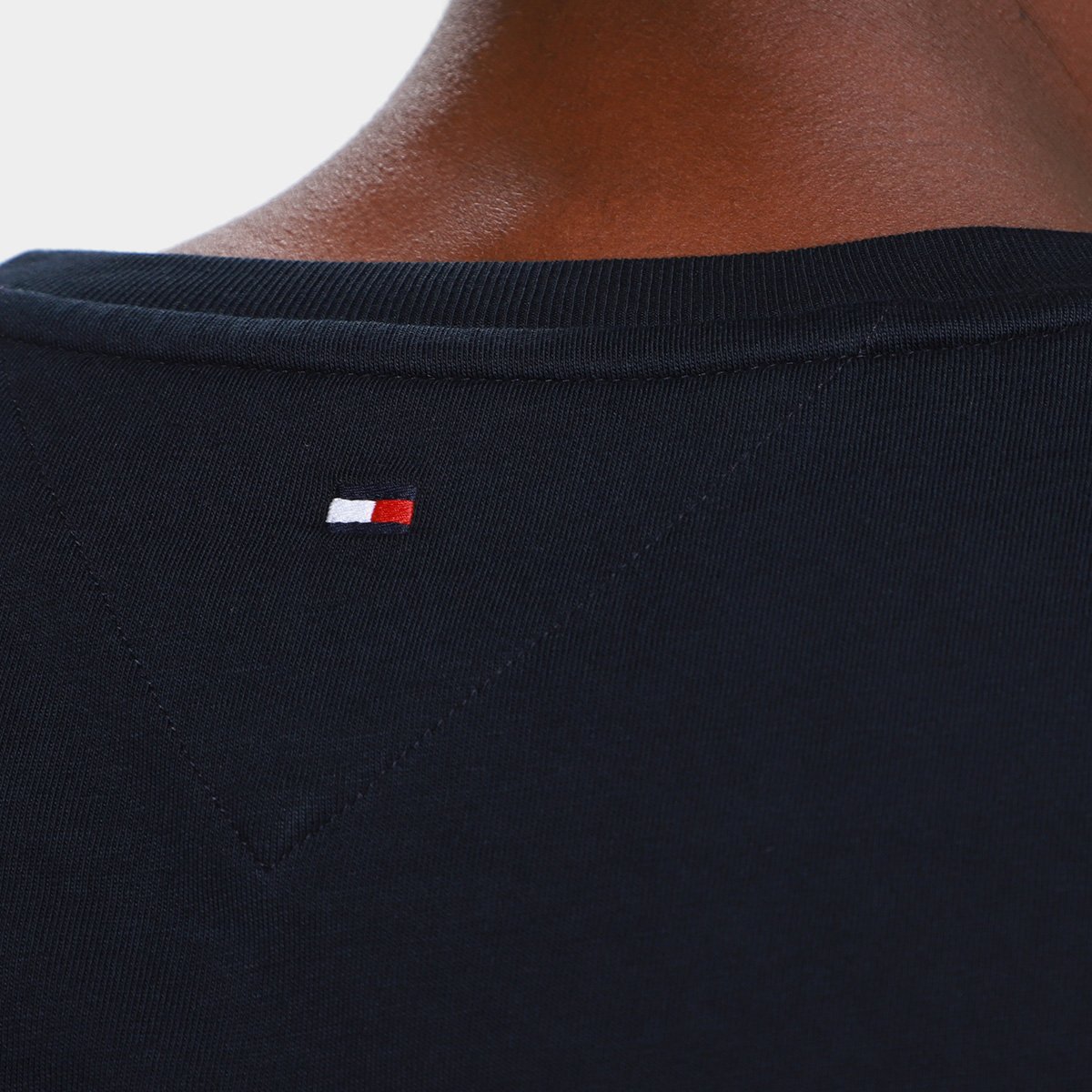 Camiseta Tommy Hilfiger Tipped Masculina - Tam: G - 4