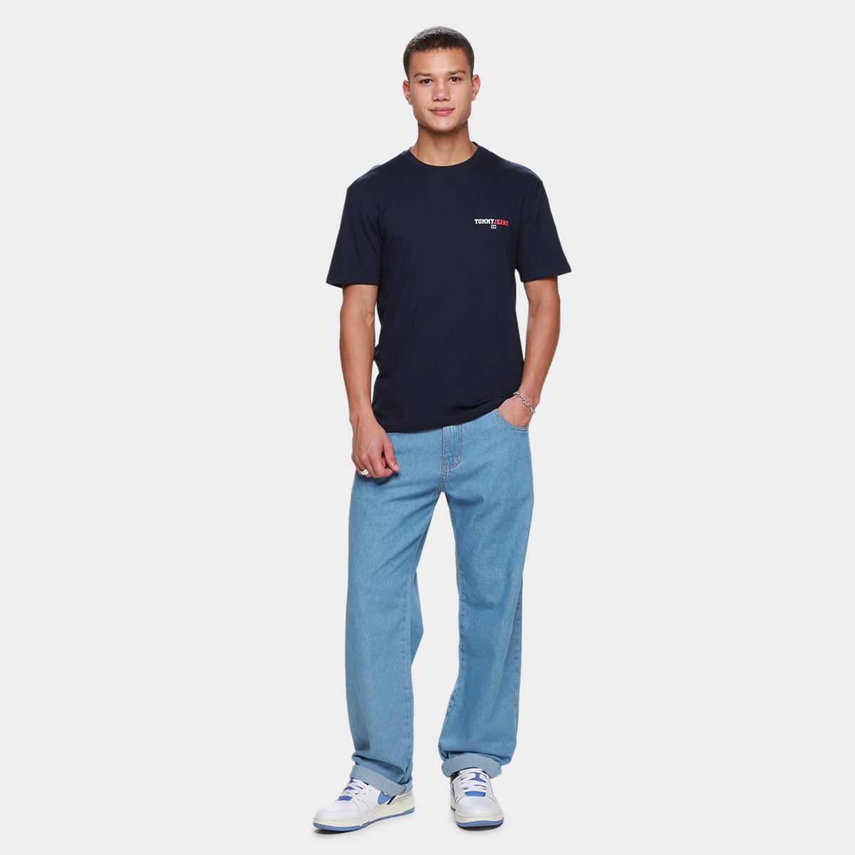 Camiseta Tommy Jeans Graphic Nasculina - Tam: P - 3
