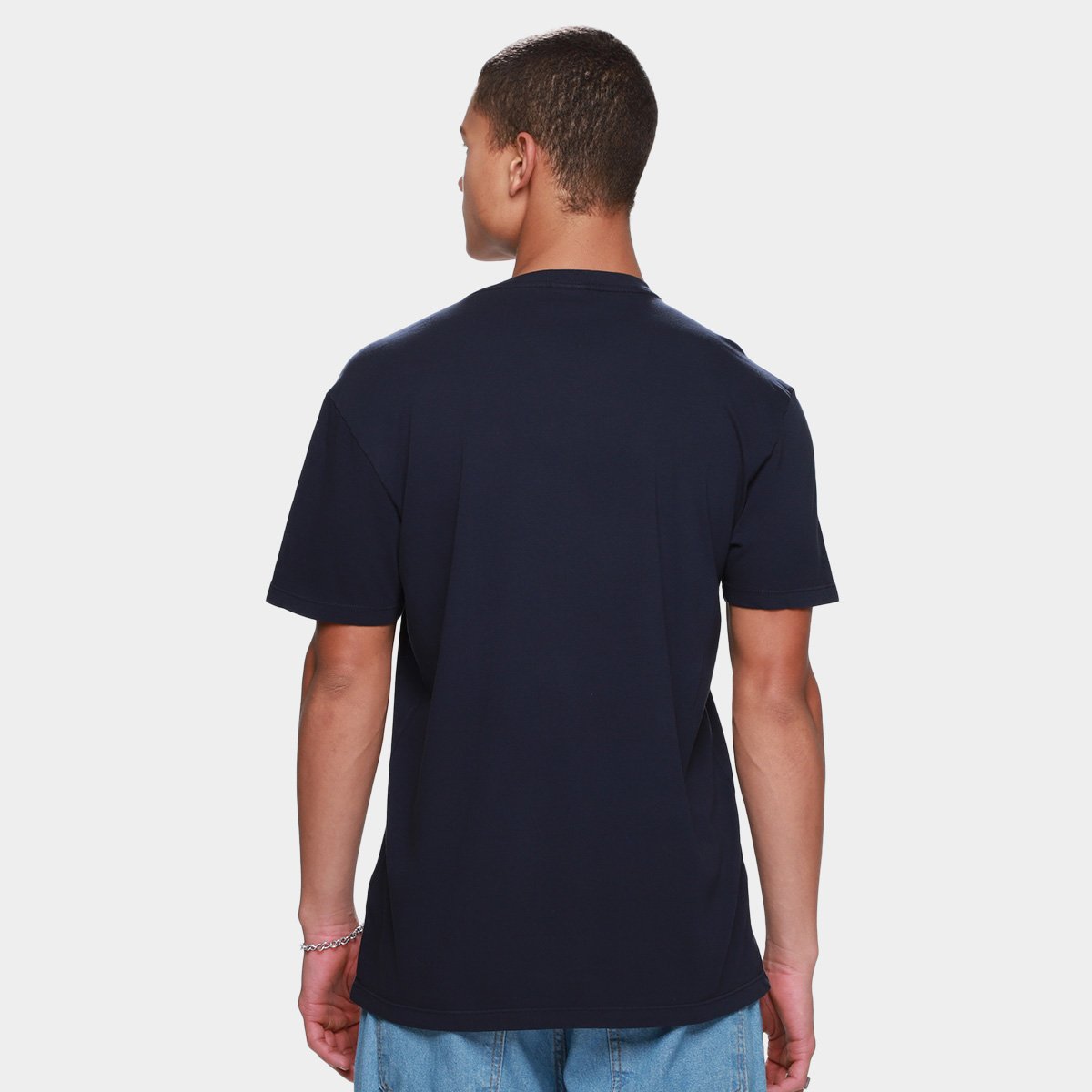 Camiseta Tommy Jeans Singtr Dna Masculina - Tam: P - 1