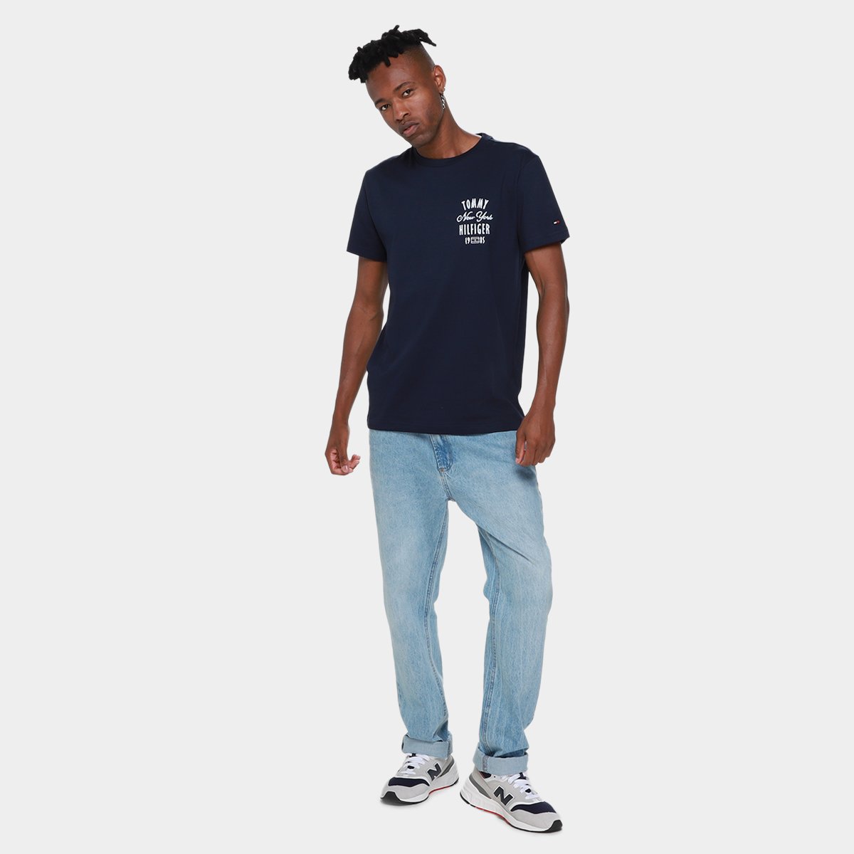 Camiseta Tommy Hilfiger Masculina - Tam: P - 3