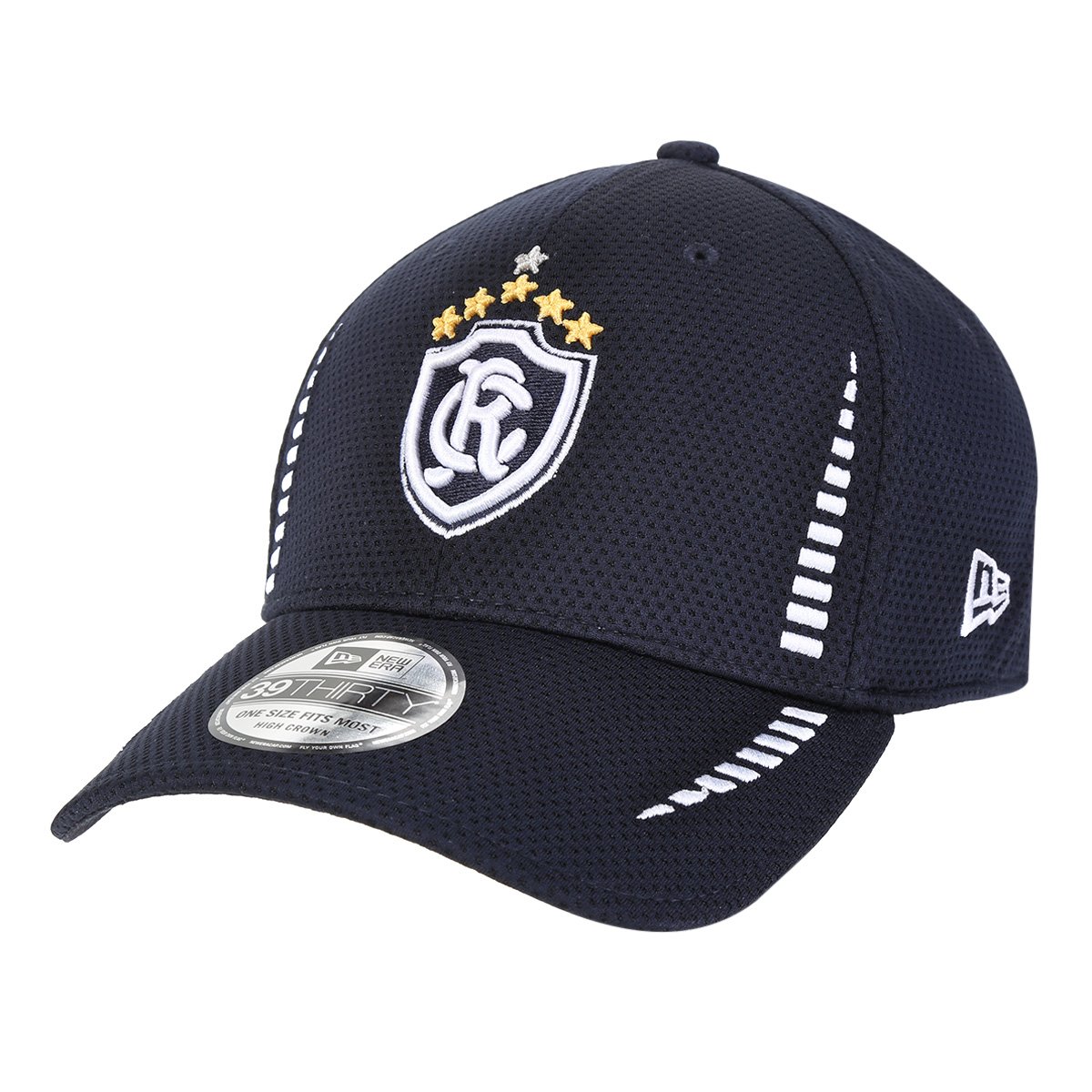 Boné New Era Clube do Remo 39Thirty Aba Curva