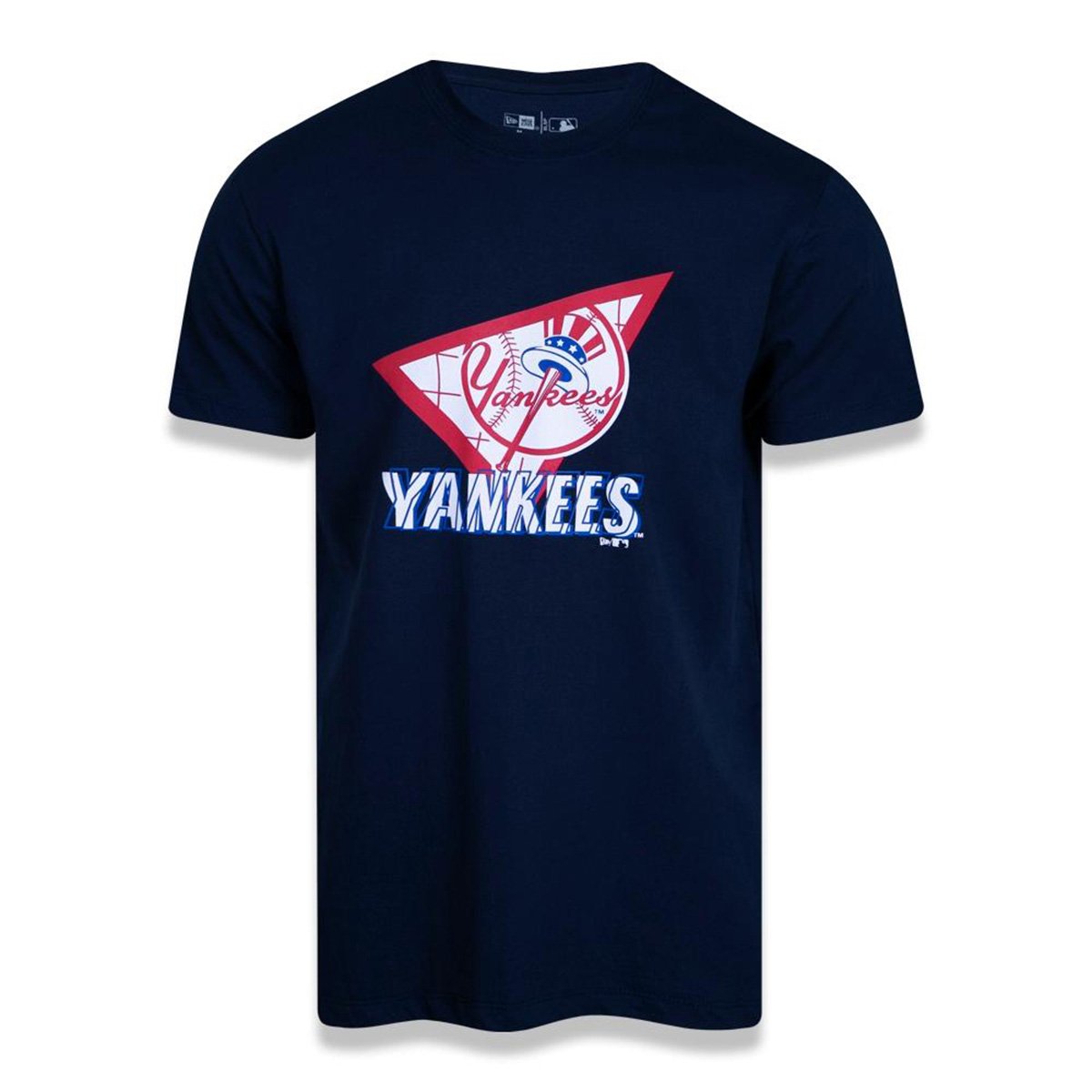 Camiseta MLB New York Yankees New Era Extra Fresh Triangle Masculina