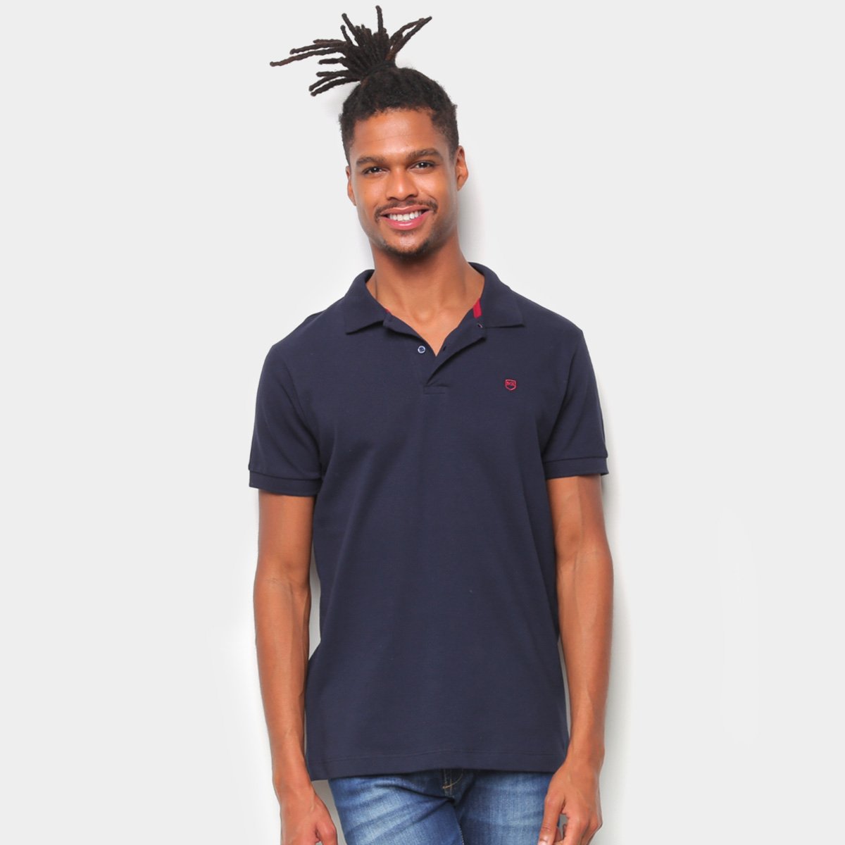 Camisa Polo Buckman Manga Curta Masculina
