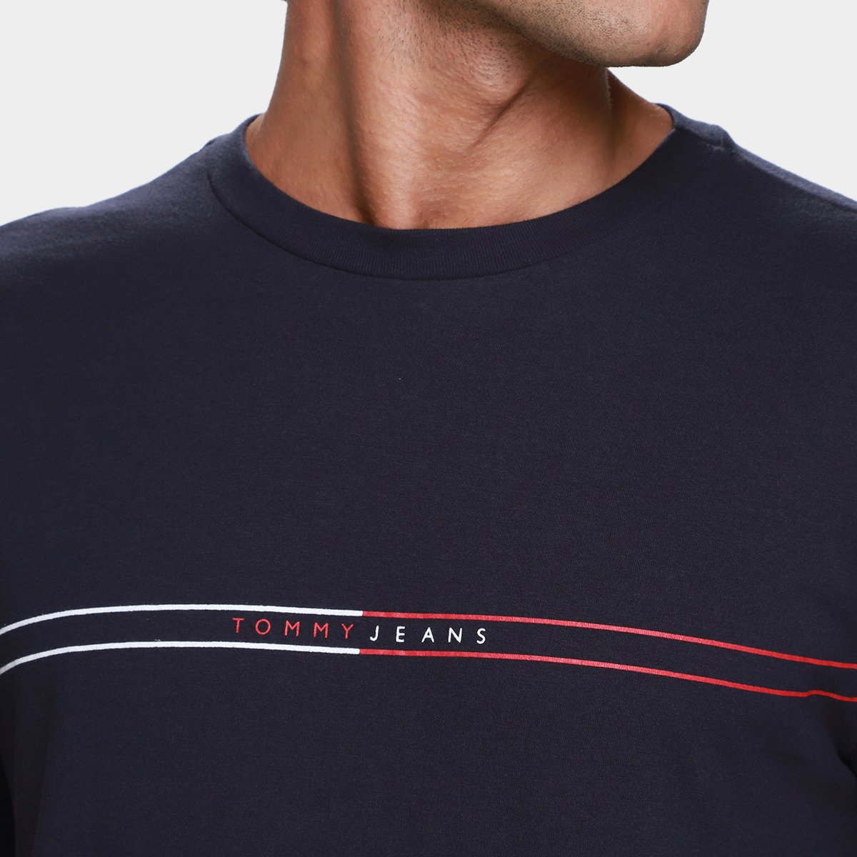 Camiseta Tommy Jeans Entry Graphic Masculina - Tam: P - 2