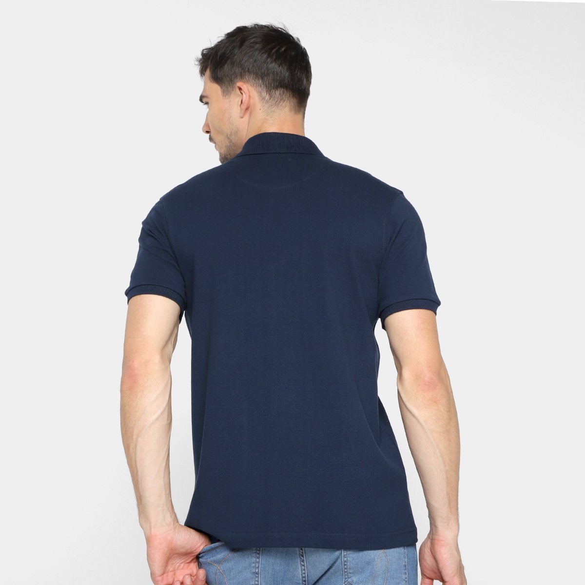 Camisa Polo NBA Piquet C/ Recorte Masculina - Tam: P - 1