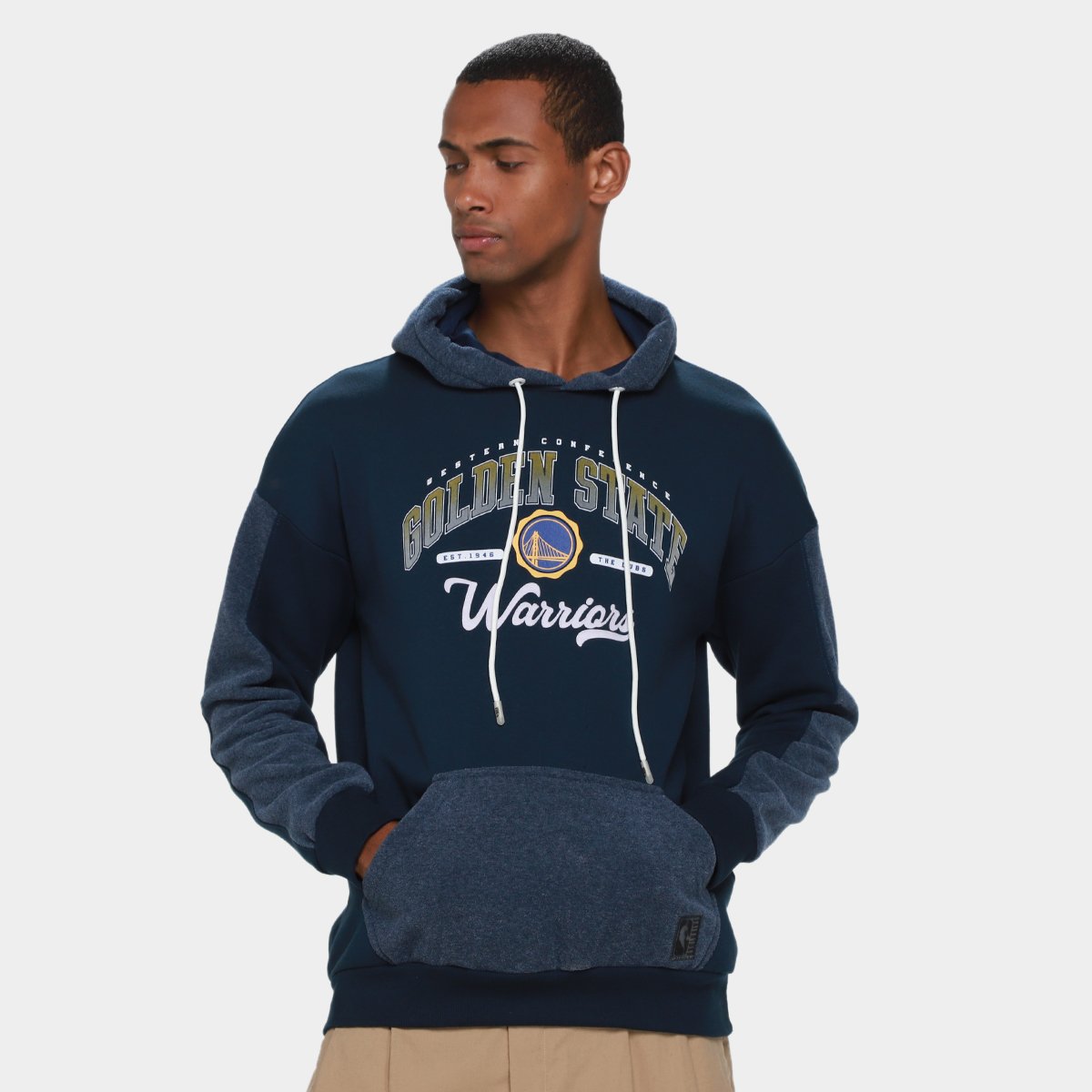 Moletom NBA Golden State Warriors Senses Masculino - Tam: M