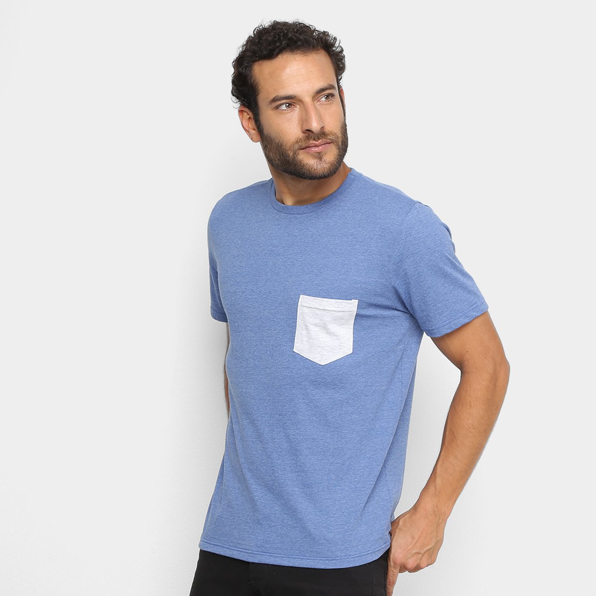 Camiseta Treebo Com Bolso Masculina