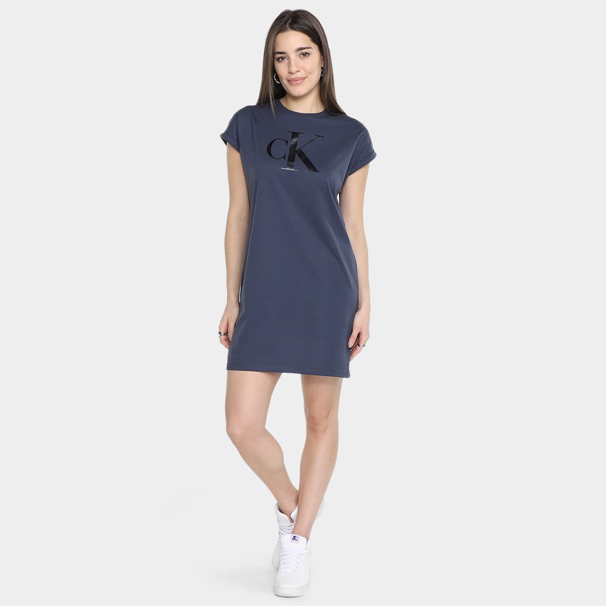 Vestido Curto Calvin Klein Casual Feminino - Tam: P - 3