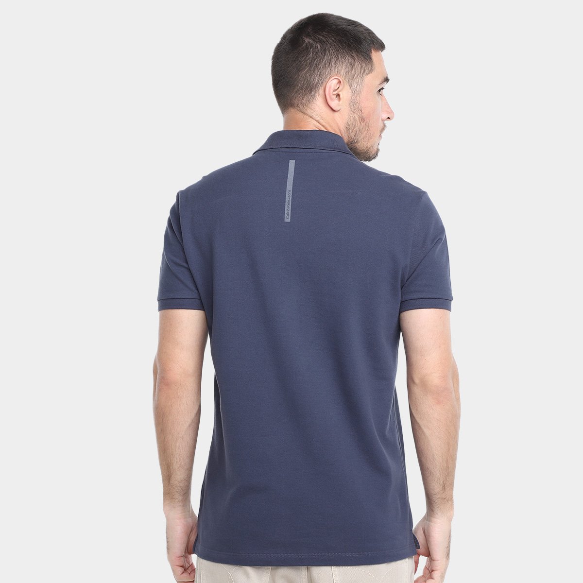 Camisa Polo Calvin Klein Premium Masculina - Tam: P - 1
