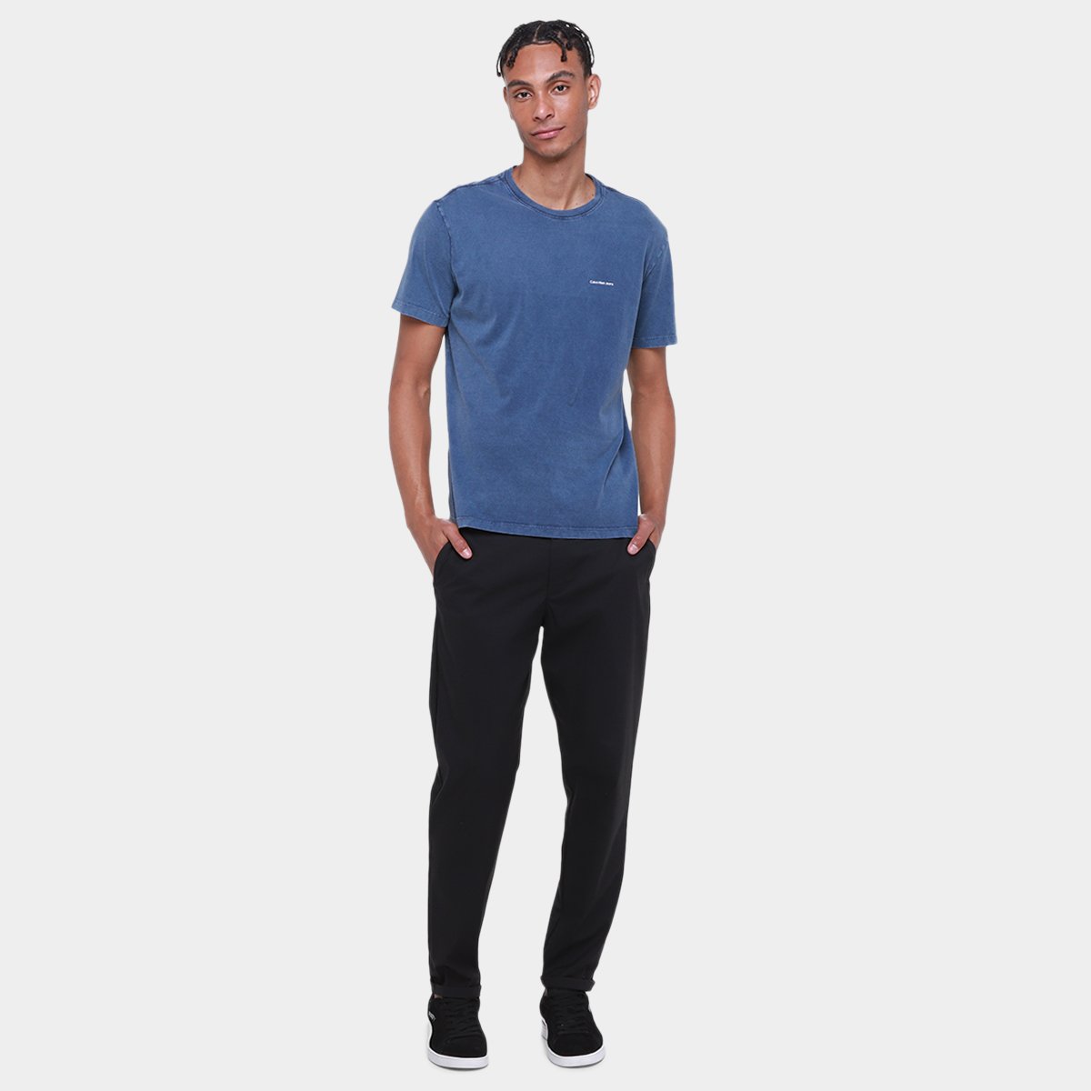 Camiseta Calvin Klein Neighborhoods Back Masculina - Tam: M - 3