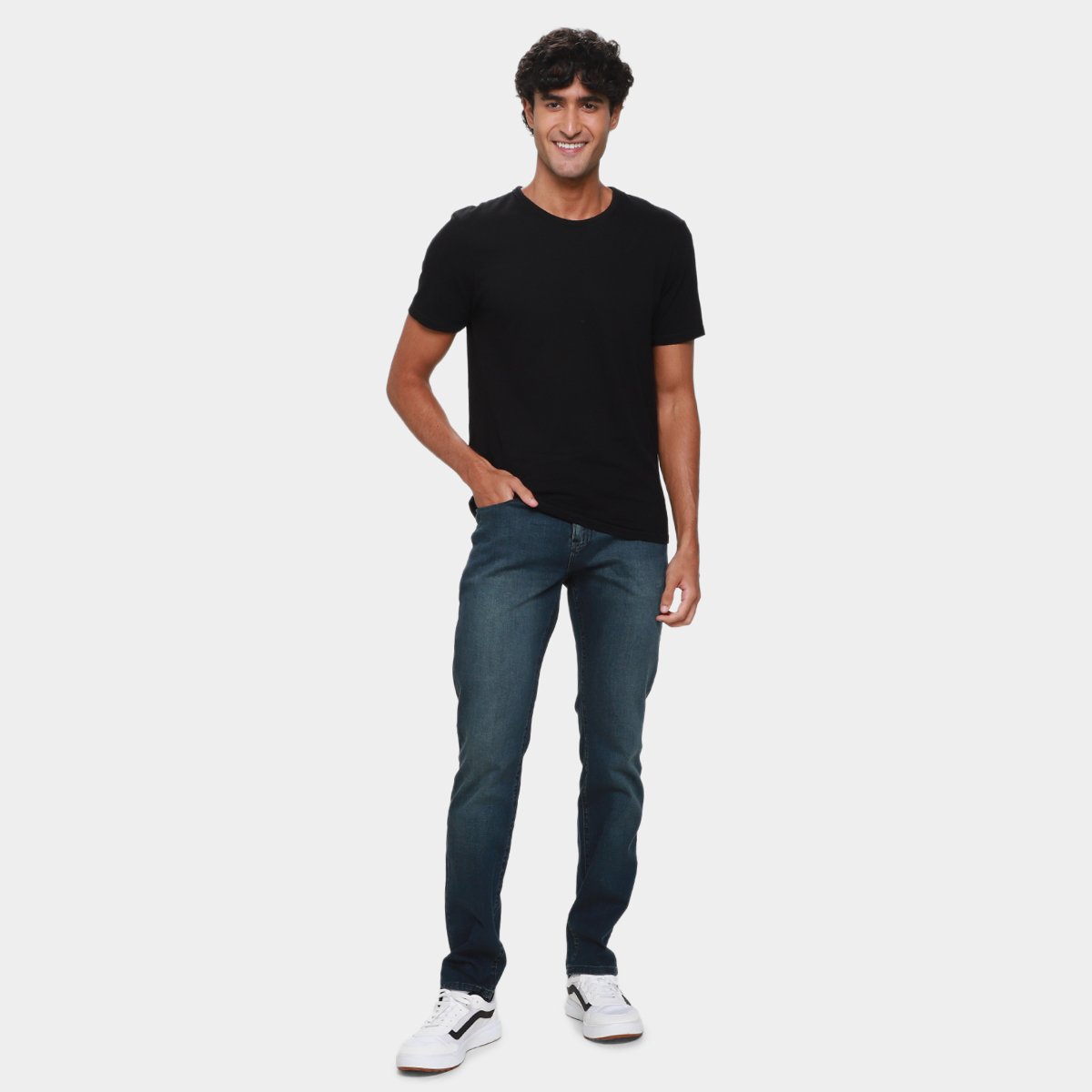 Calça Jeans Calvin Klein Skinny 5 Pockets Masculino - Tam: 38 - 4