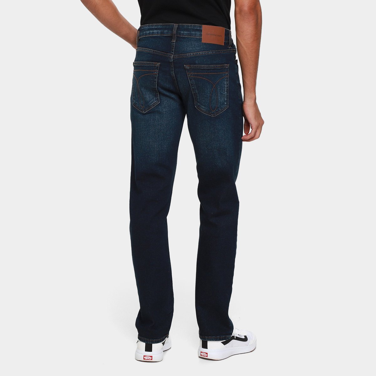 Calça Jeans Calvin Klein Slim 5 Pockets II Masculino - Tam: 42 - 1