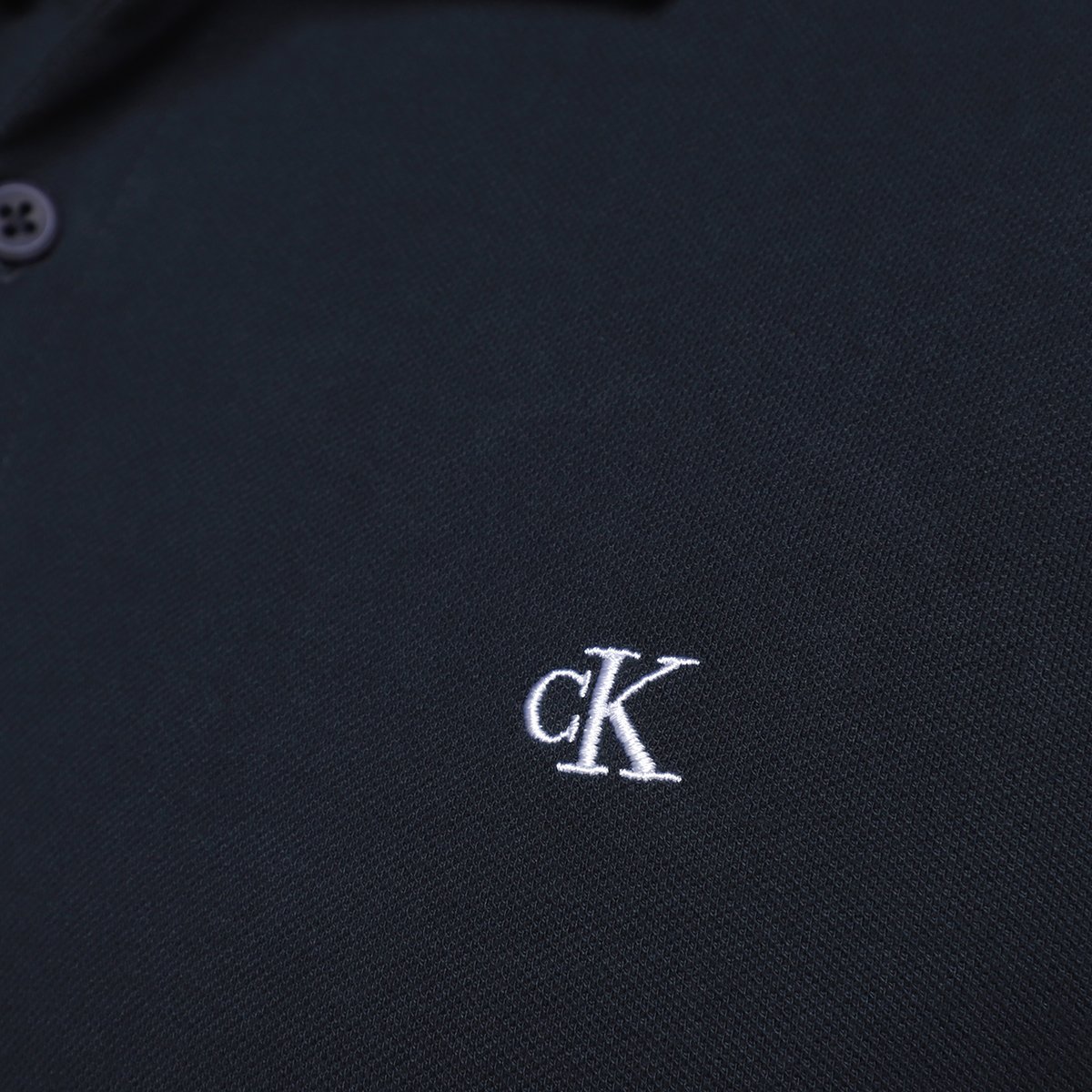 Camisa Polo Calvin Klein Logo Bordado Masculino - Tam: P - 3