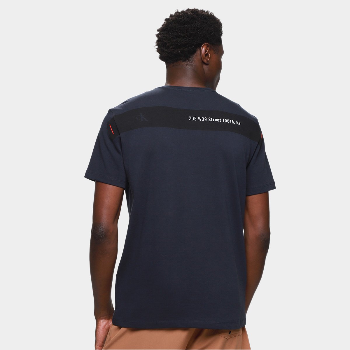 Camiseta Calvin Klein Address Masculina - Tam: P - 1