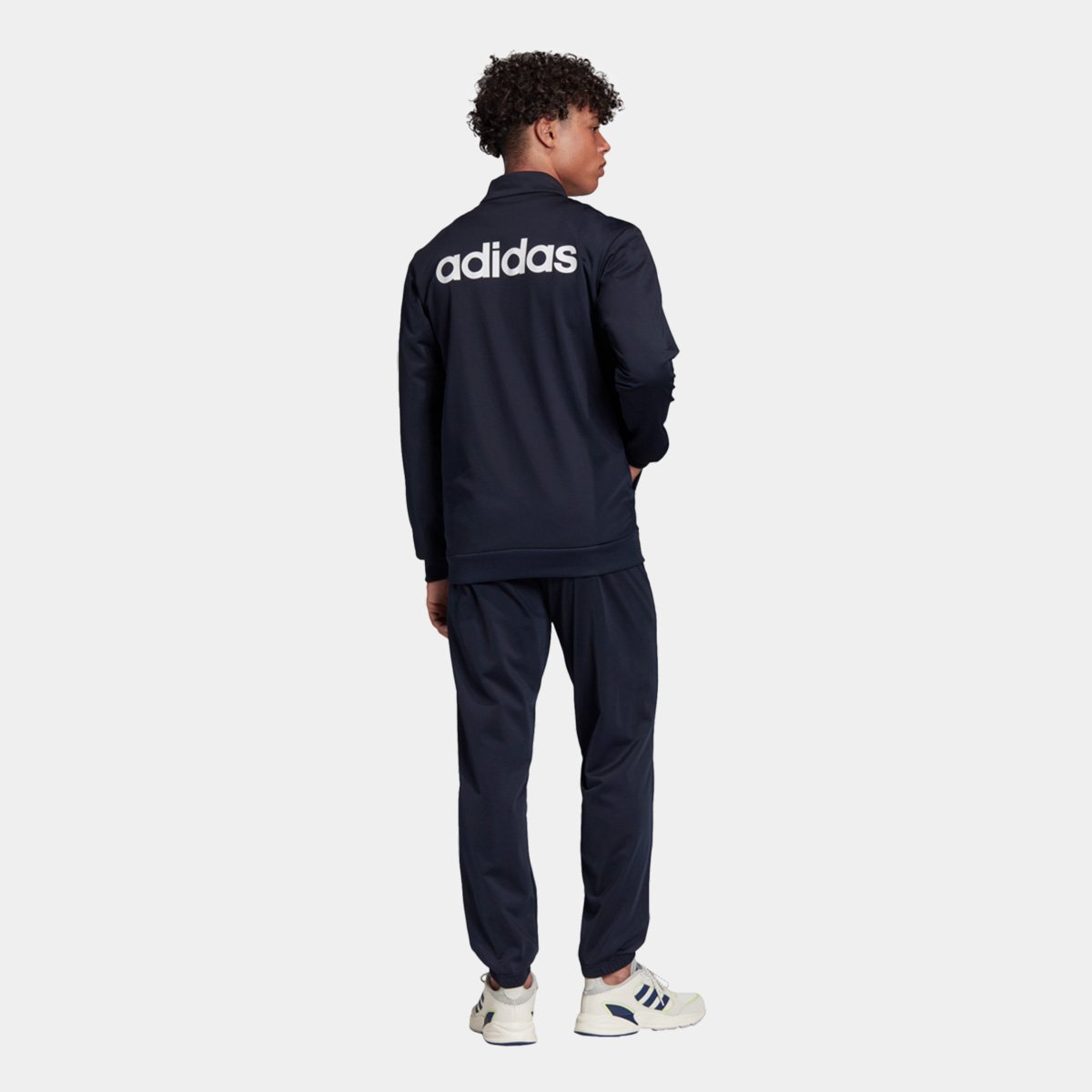 agasalho adidas lin tric masculino