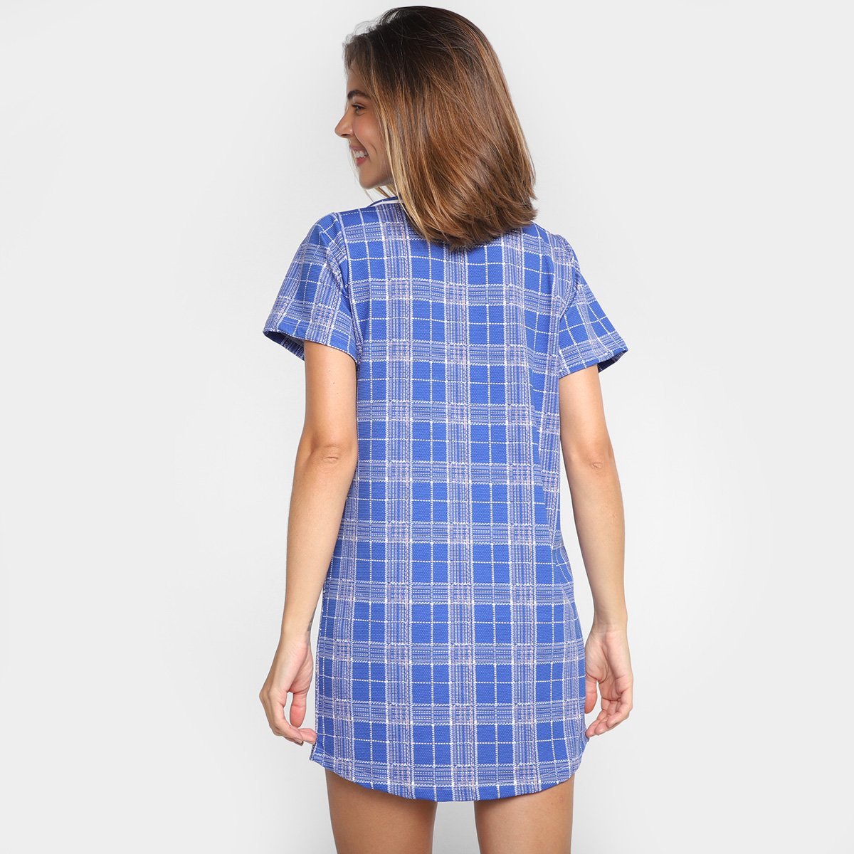 Camisola Xadrez Volare Feminina - Tam: G - 1