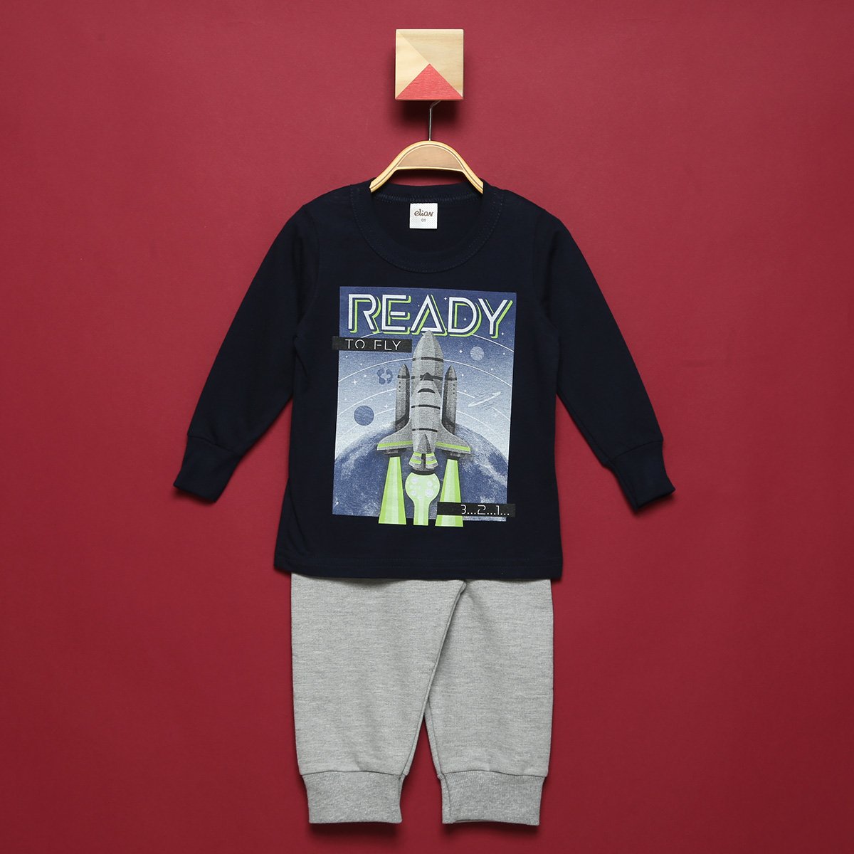 Conjunto Moletom Bebê Elian To Flay Masculino