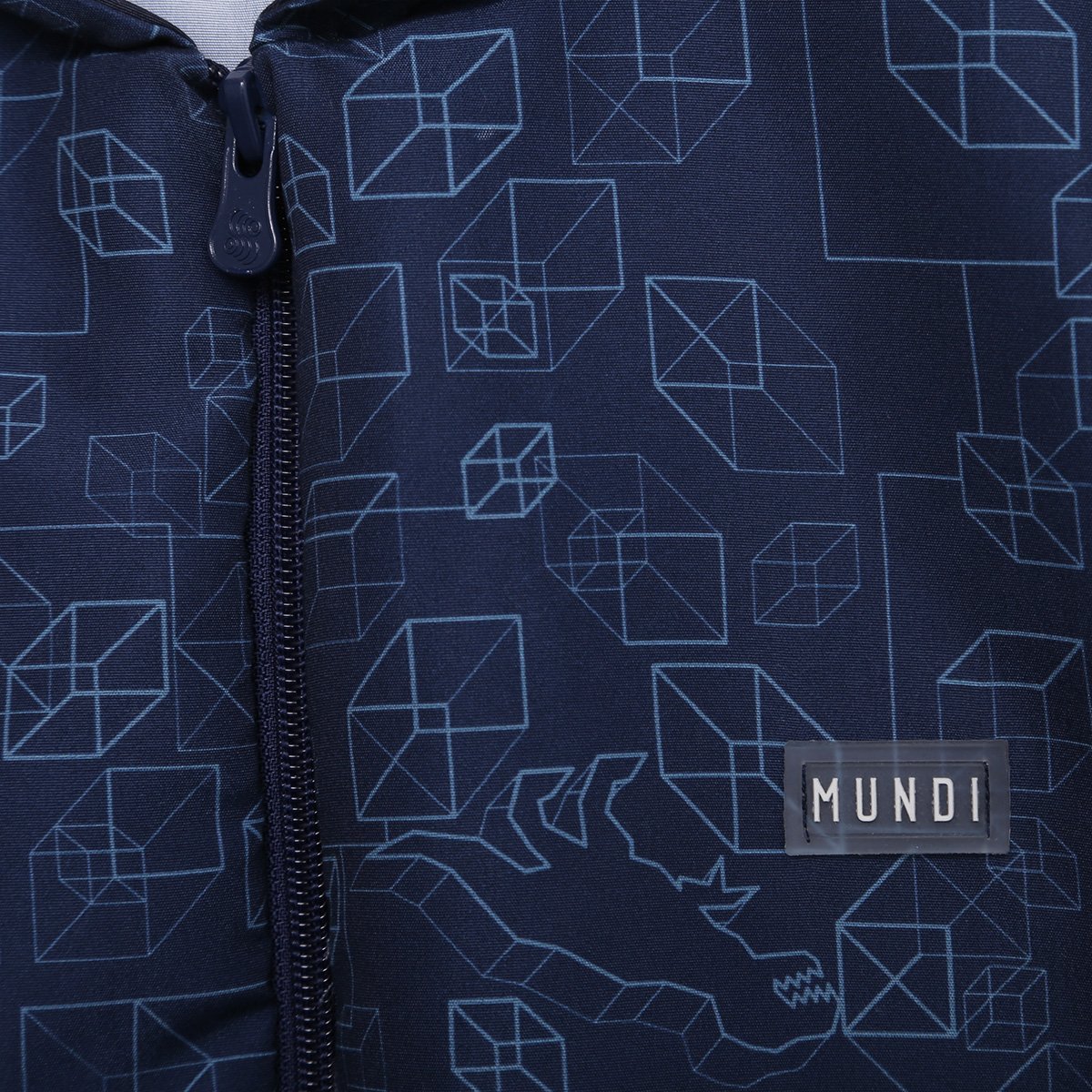 Jaqueta Infantil Mundi Com Friso Contrastante Com Capuz Masculina - Tam: 10A - 1