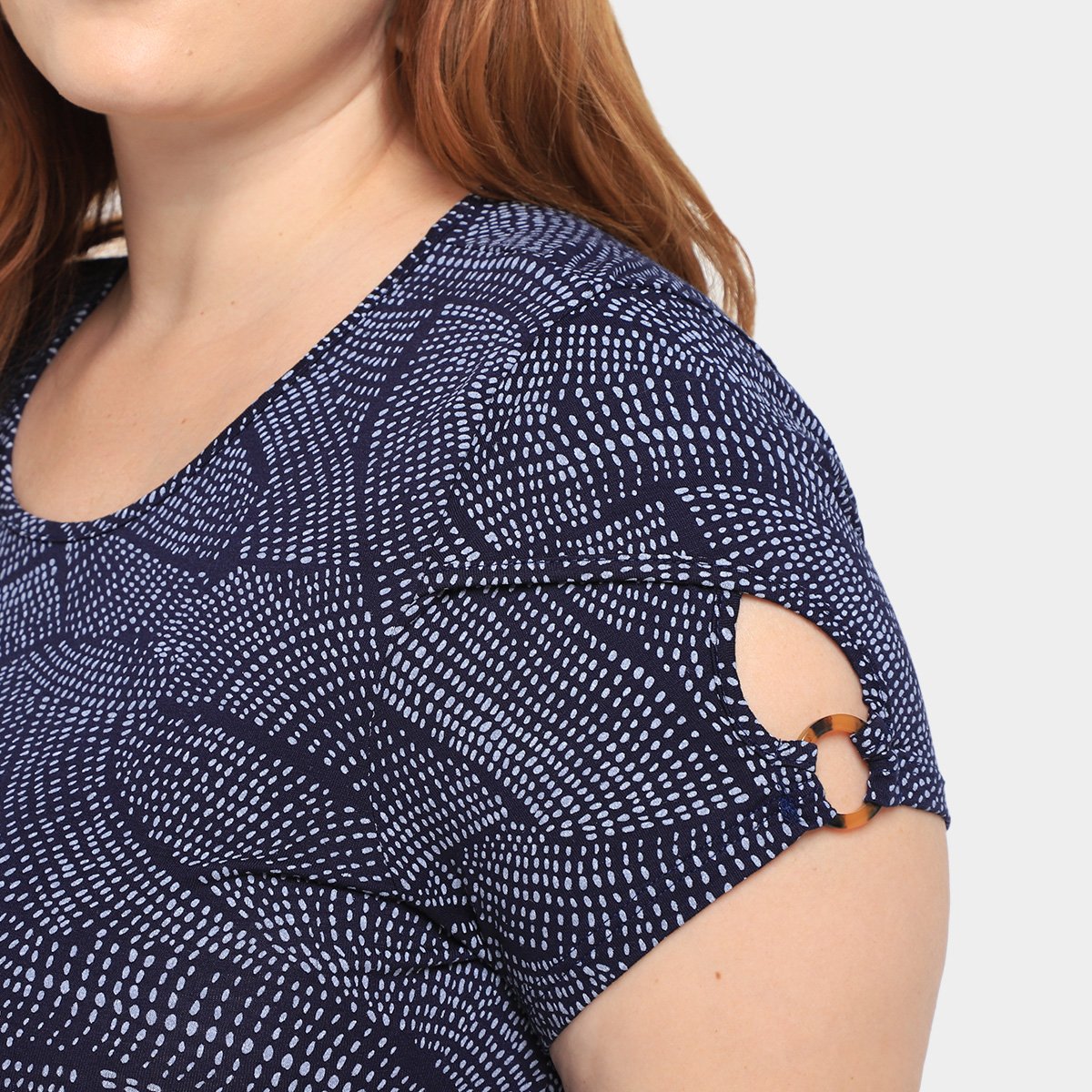 Camiseta Maelle Plus Size feminino 15405 - Tam: P - 2