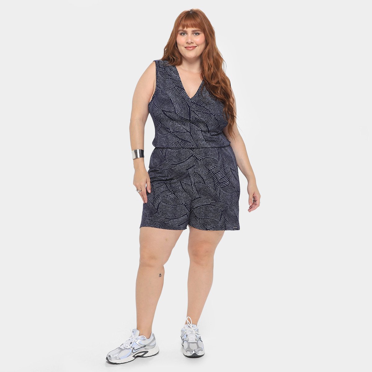 Macacão Maelle Plus Size feminino - Tam: P - 3