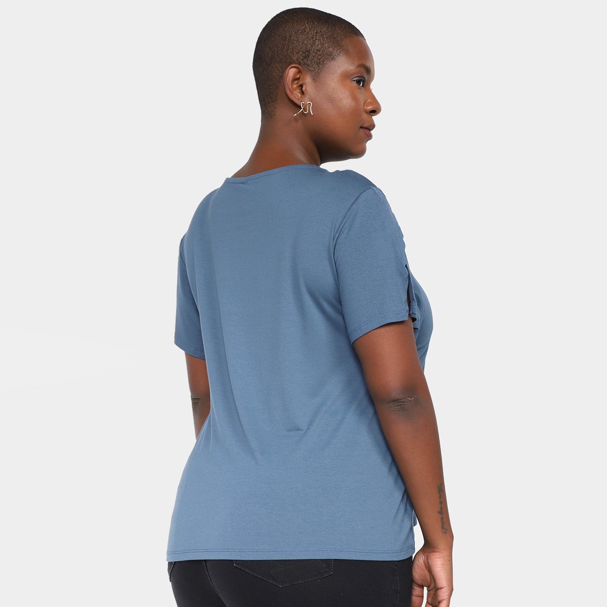 Camiseta Maelle Plus Size feminino 15406 - Tam: P - 1