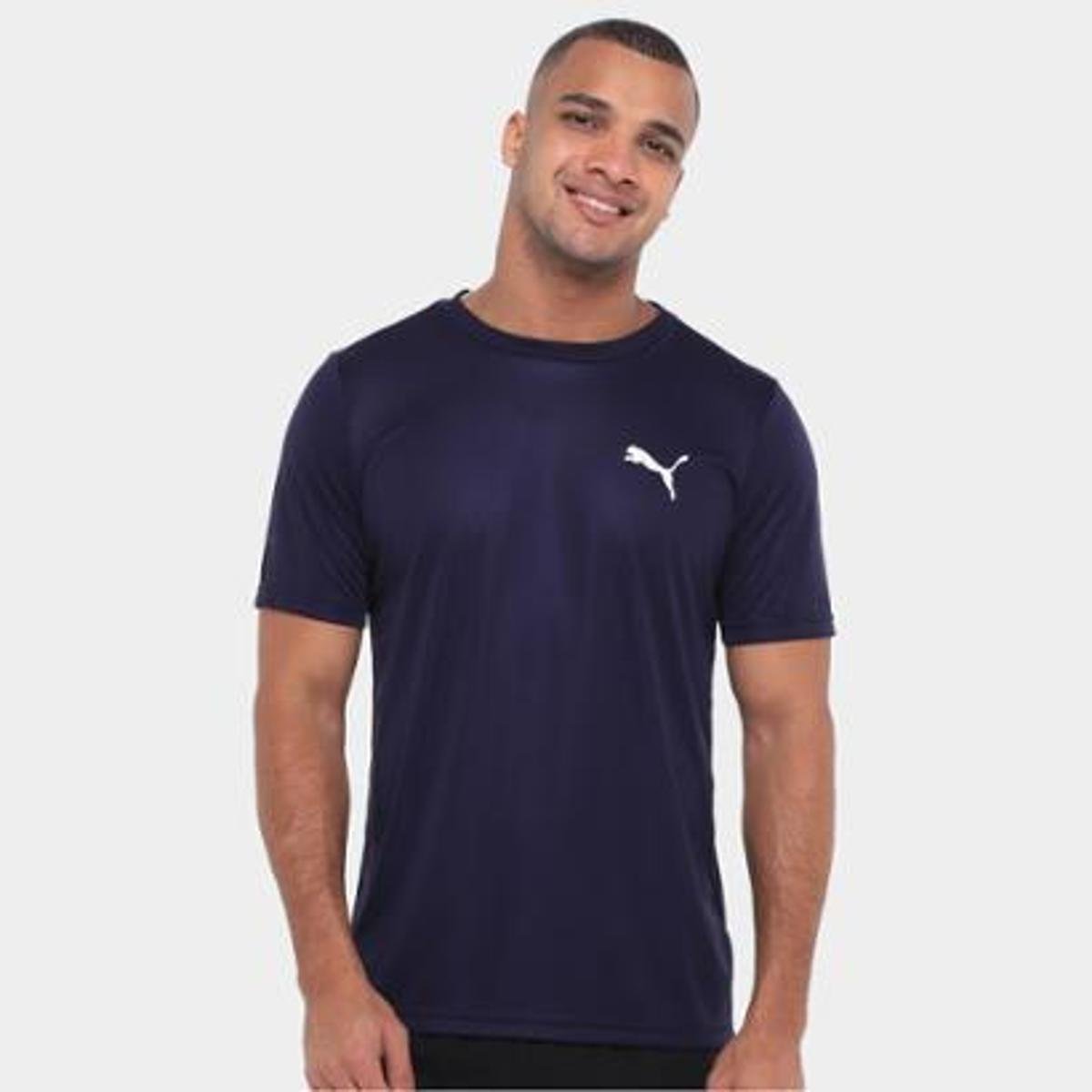 Camiseta Puma Small Poly Masculina - Tam: P - 1