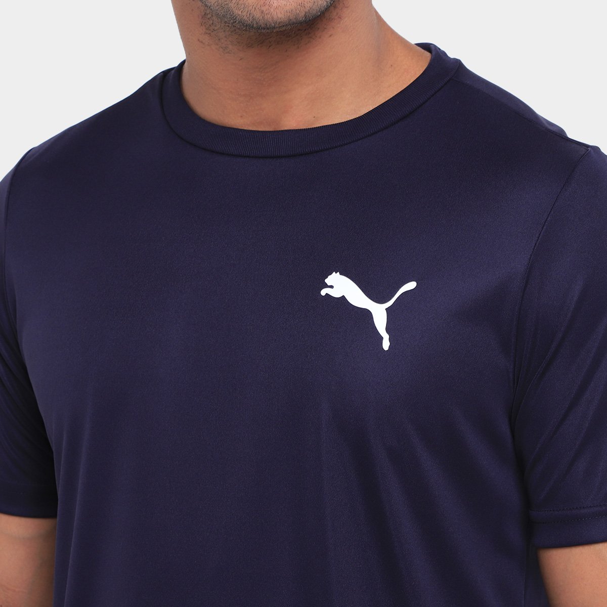 Camiseta Puma Small Poly Masculina - Tam: P - 2